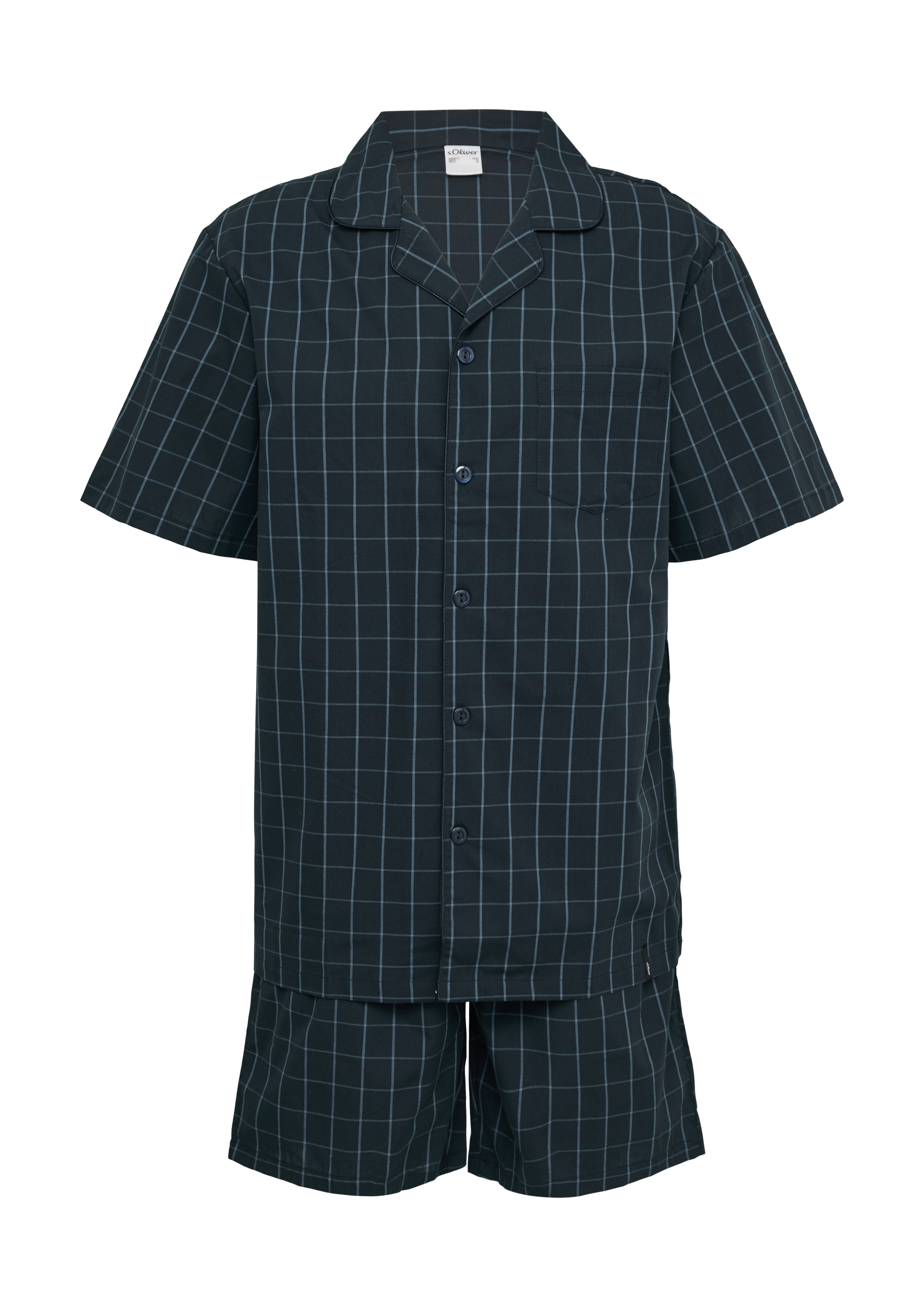 Pyjama aus Baumwolle mit Karomuster