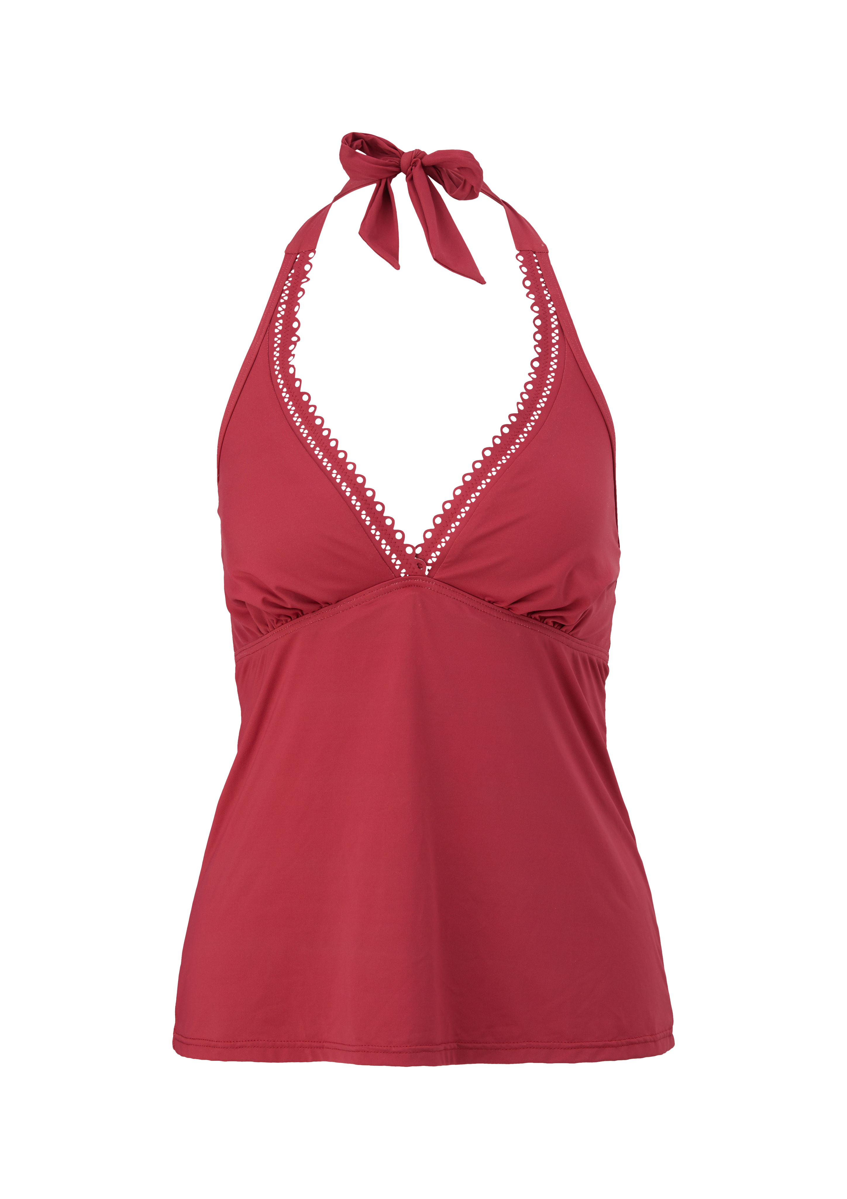 Tankini Top mit Stickerei-Detail