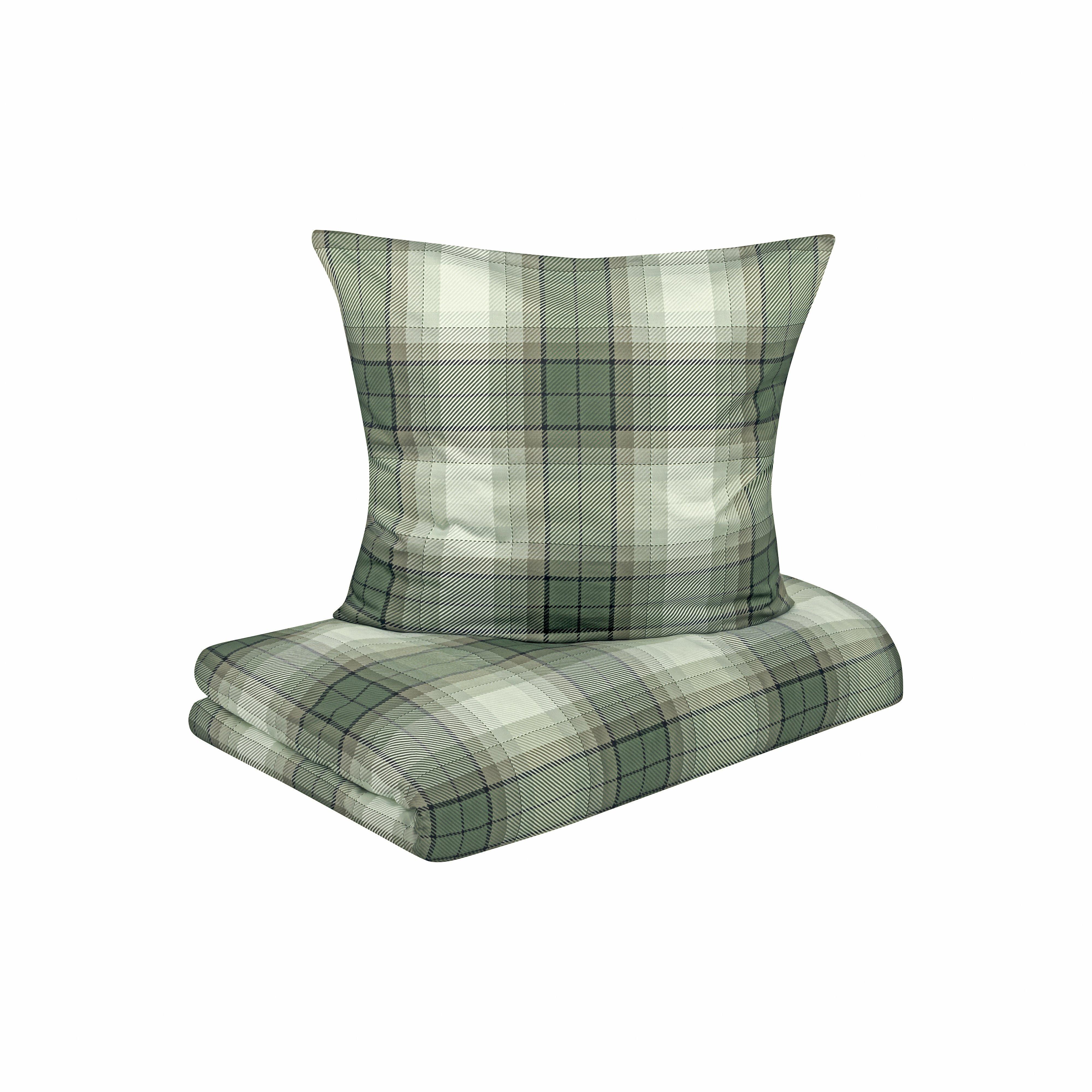 s.Oliver Flanell-Bettwäsche im Karo-Design