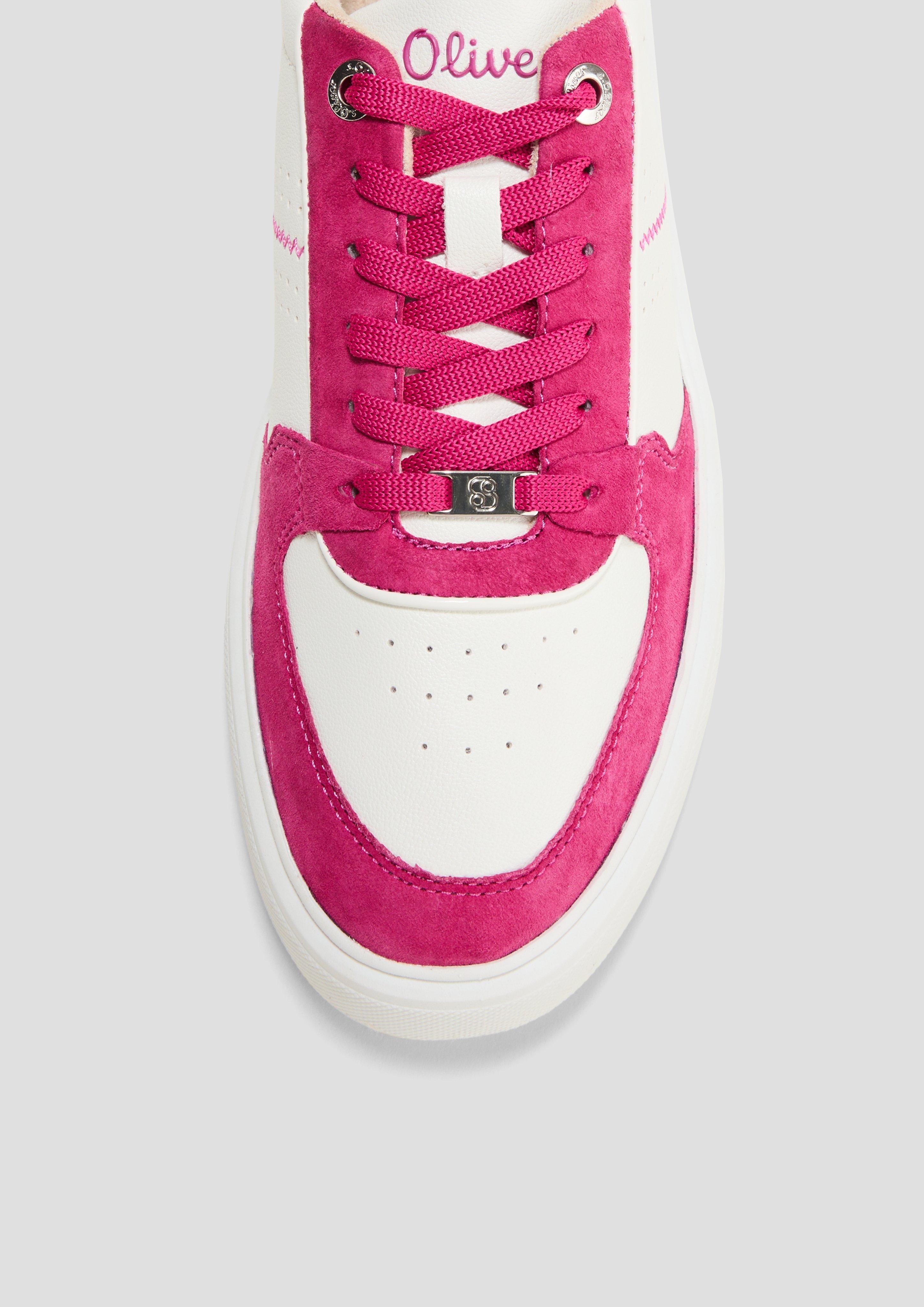 s.Oliver Sneaker in Bicolour-Optik