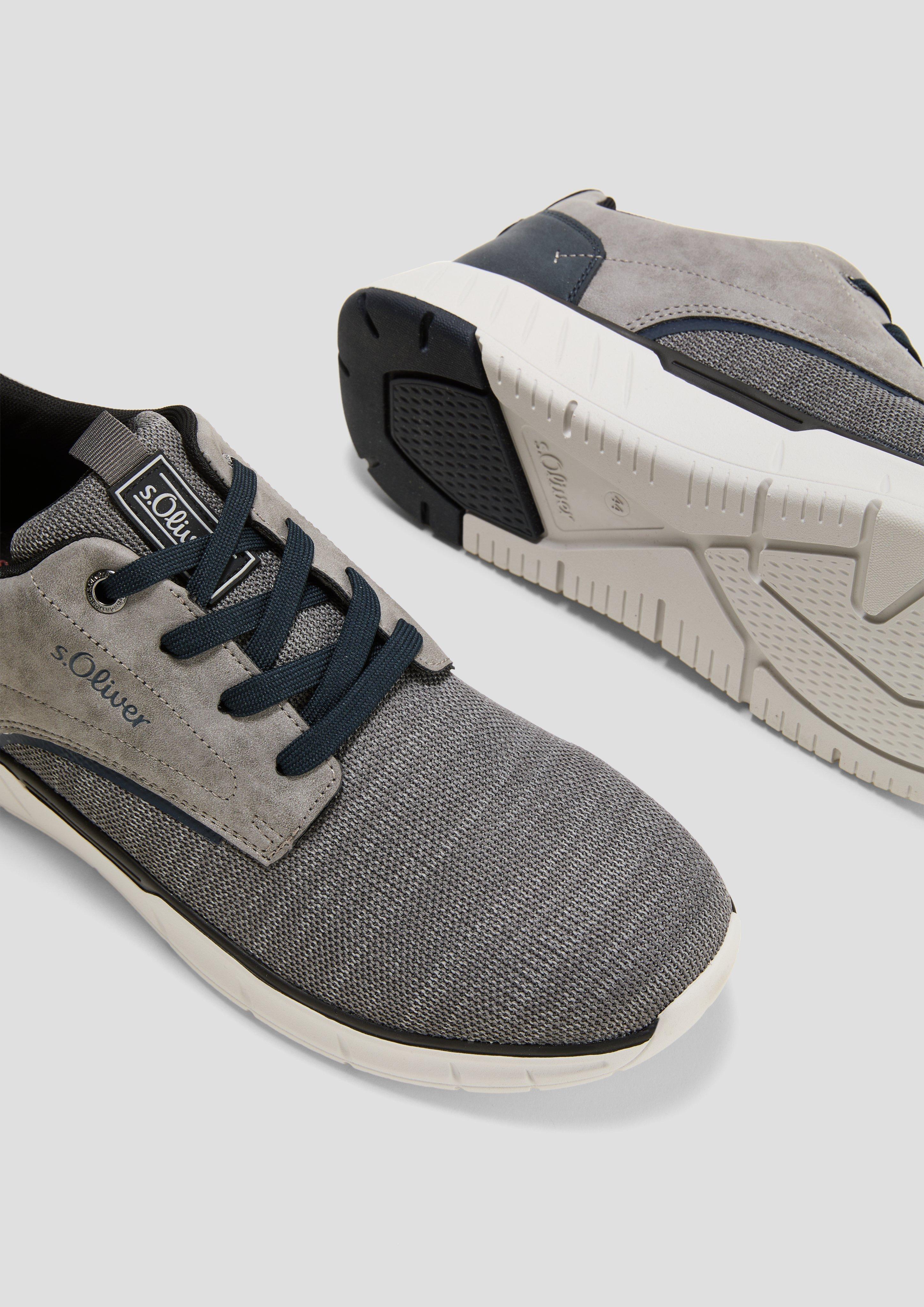 s.Oliver Sneaker im Materialmix