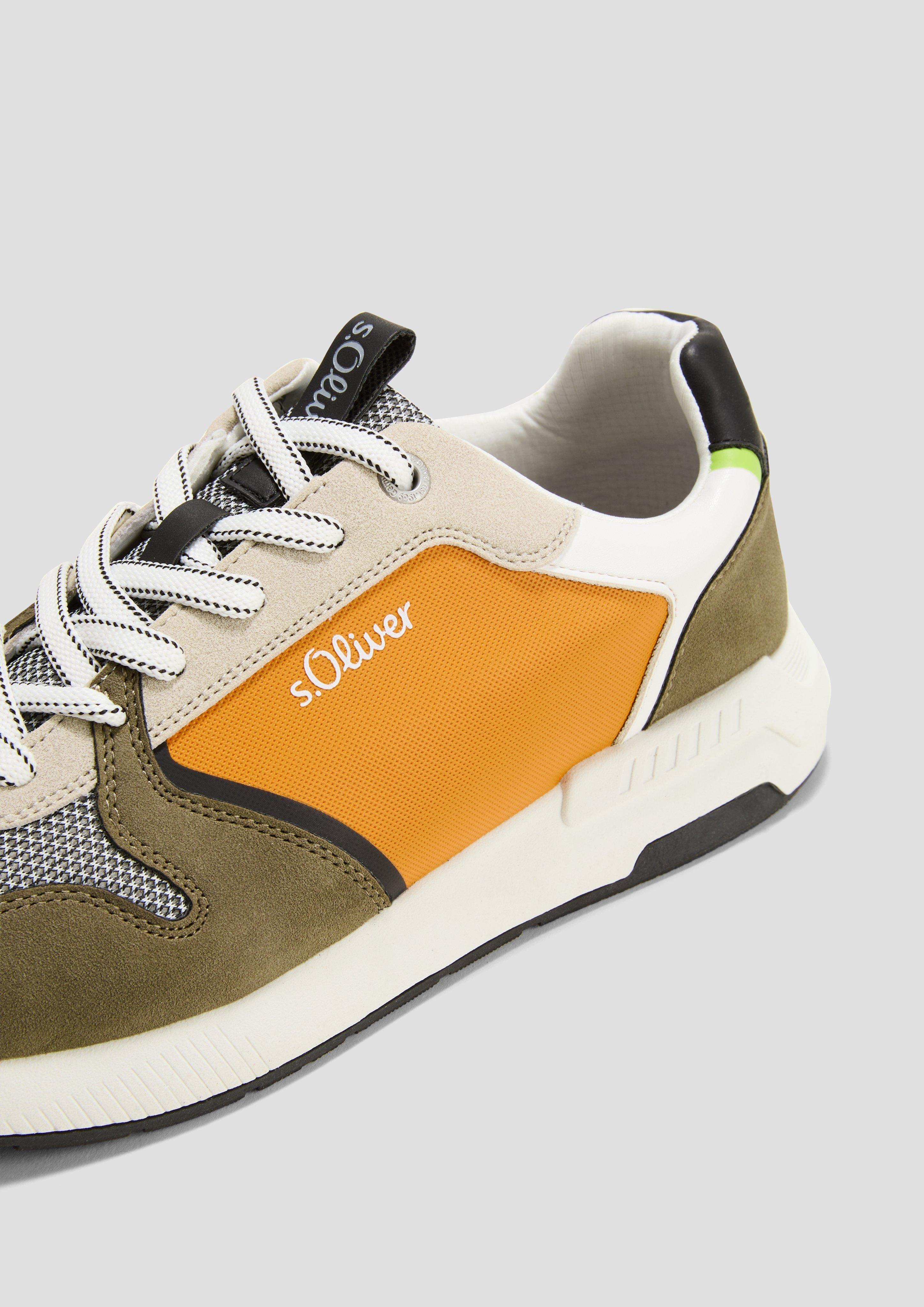 s.Oliver Schnürer in Colour-Blocking-Optik