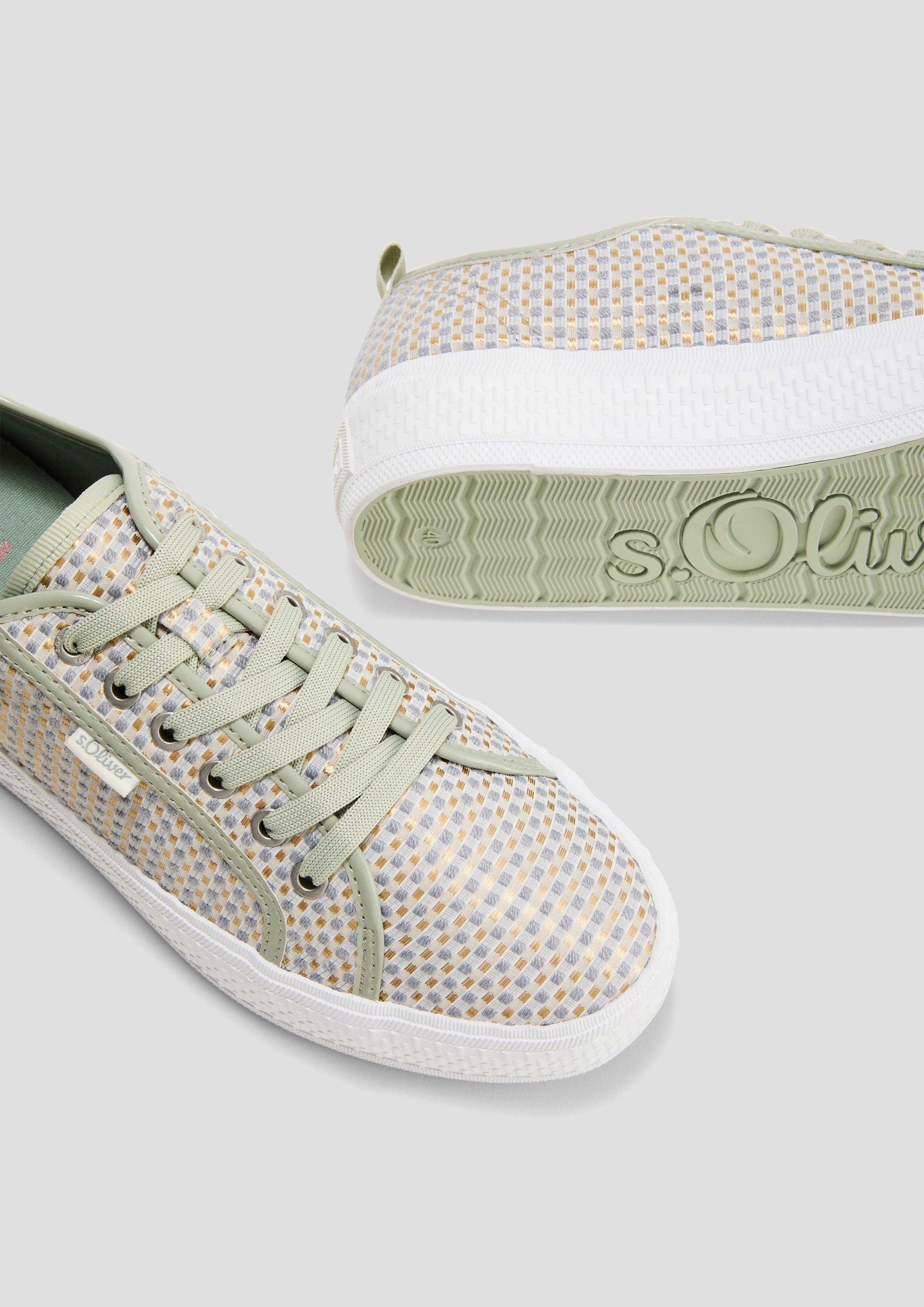 s.Oliver Stoffsneaker mit Logo-Details