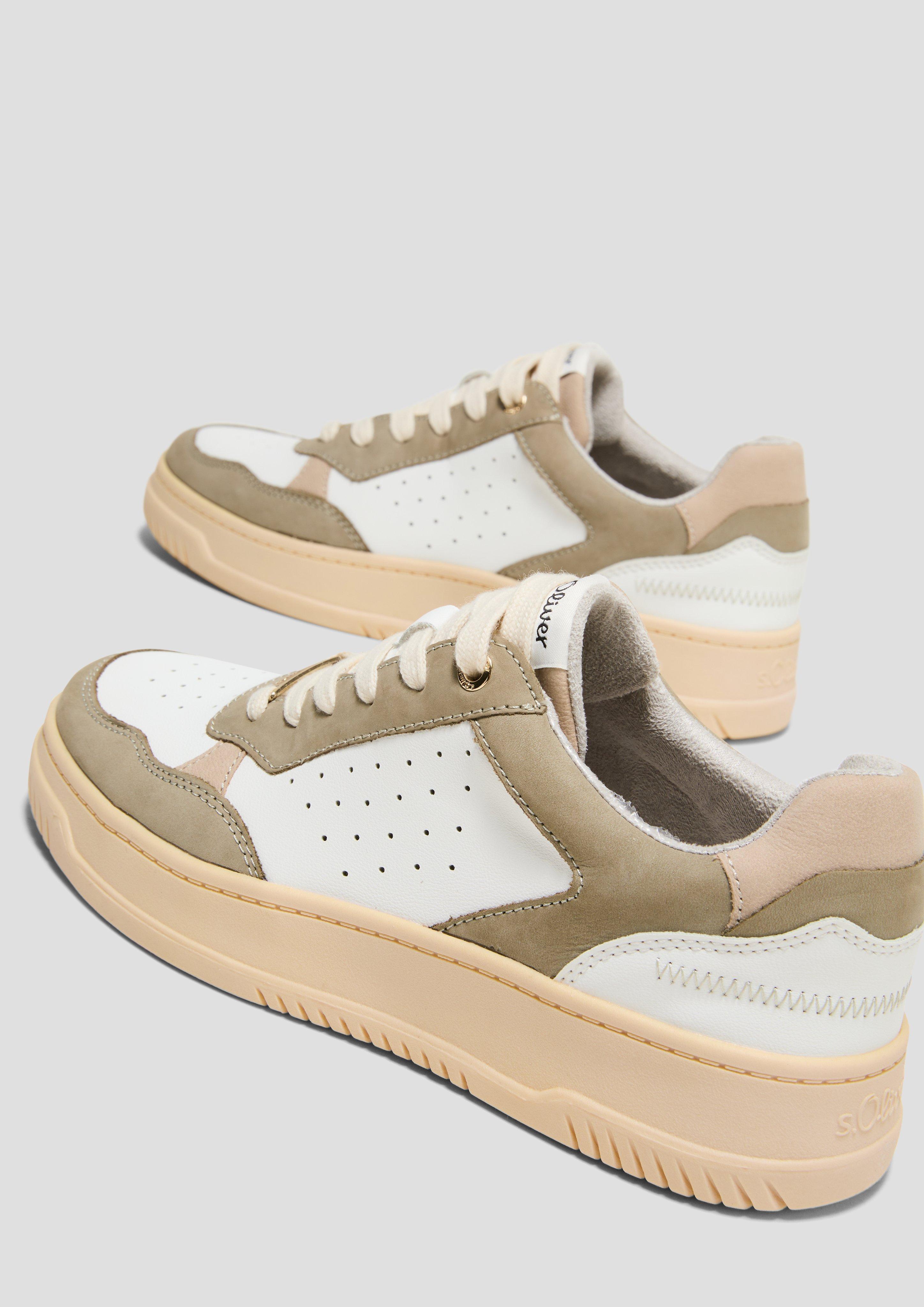s.Oliver Sneaker in Colour-Blocking-Optik