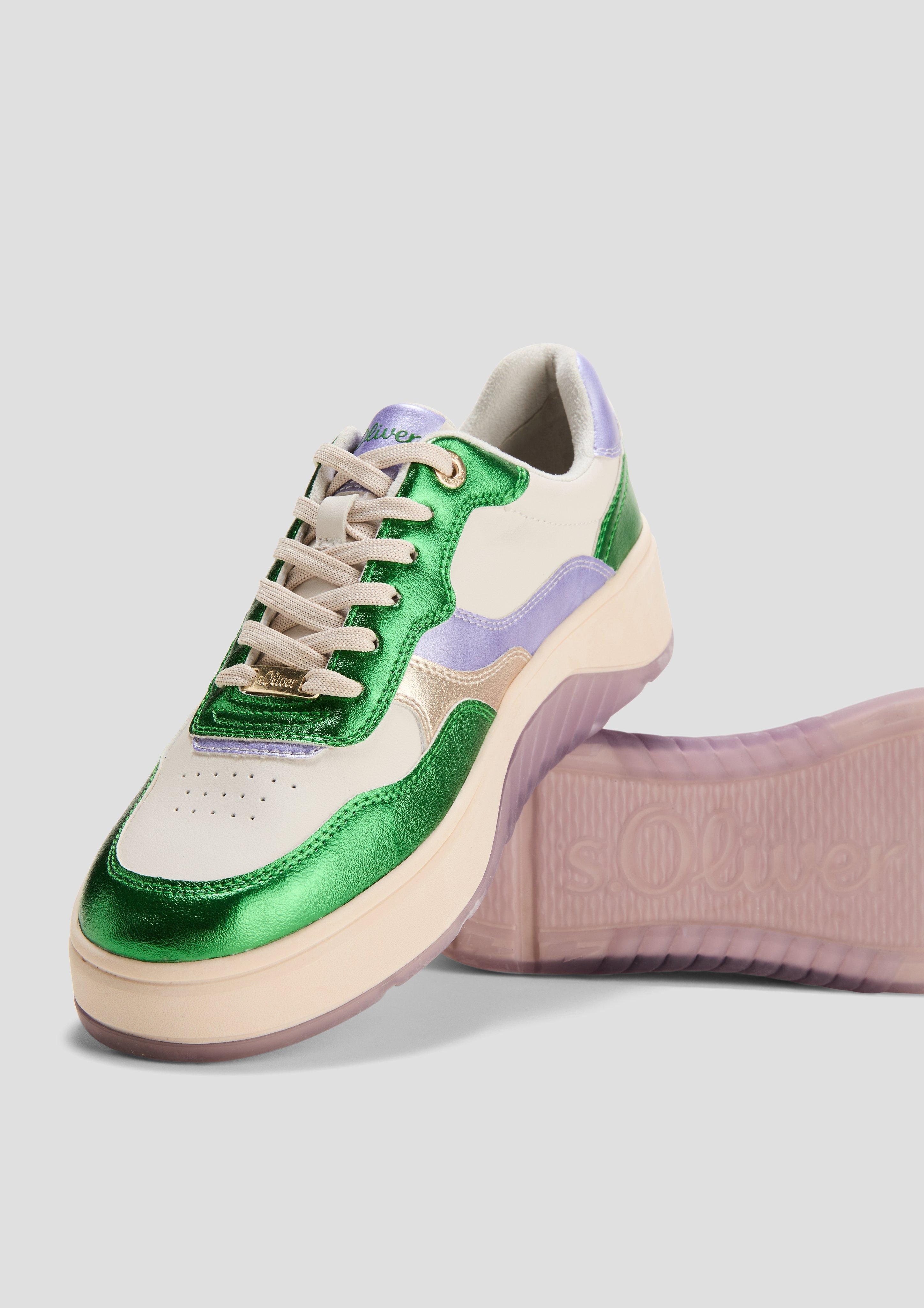 s.Oliver Sneaker mit modischem Clour-Blocking