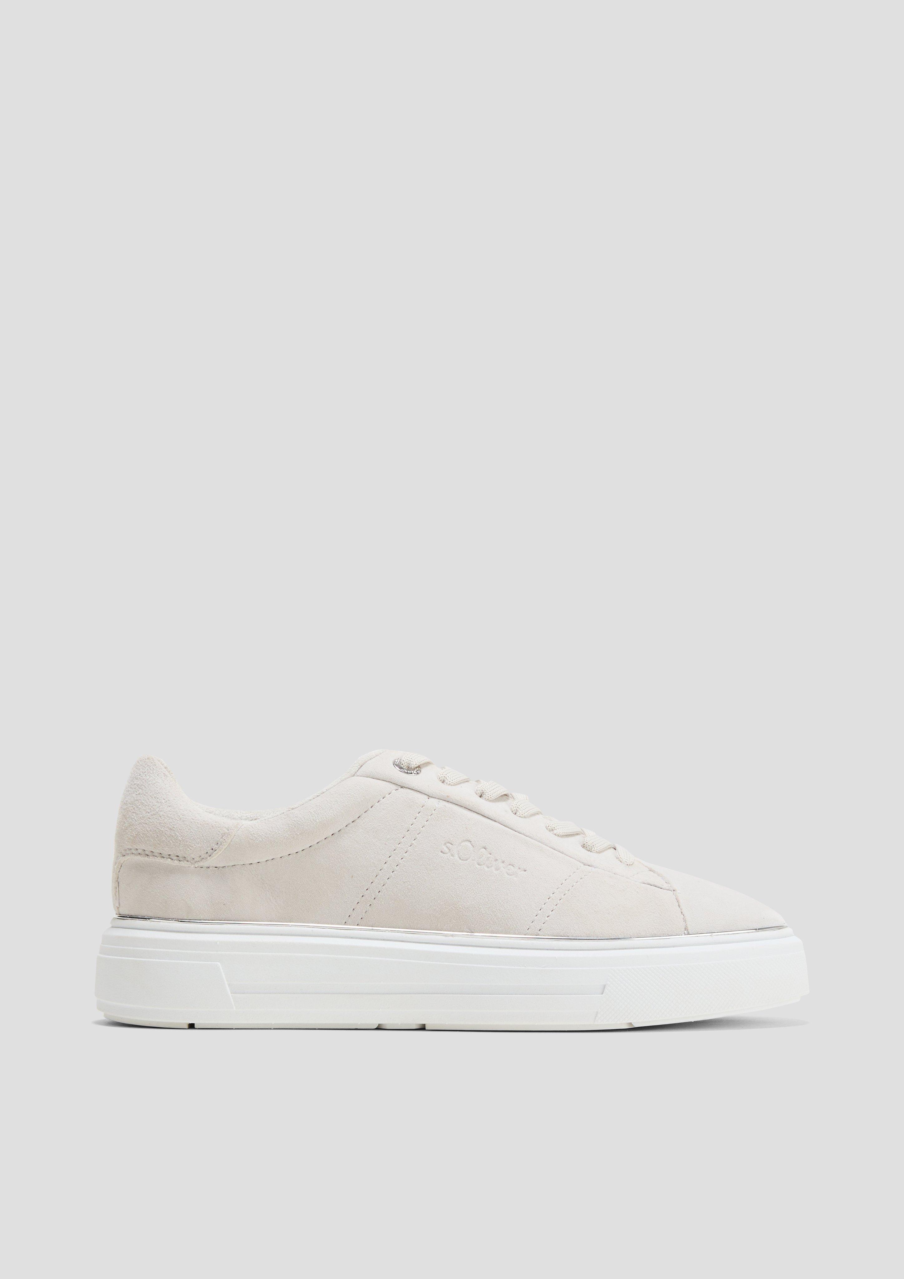 S.Oliver Cleane Sneaker mit Wildleder