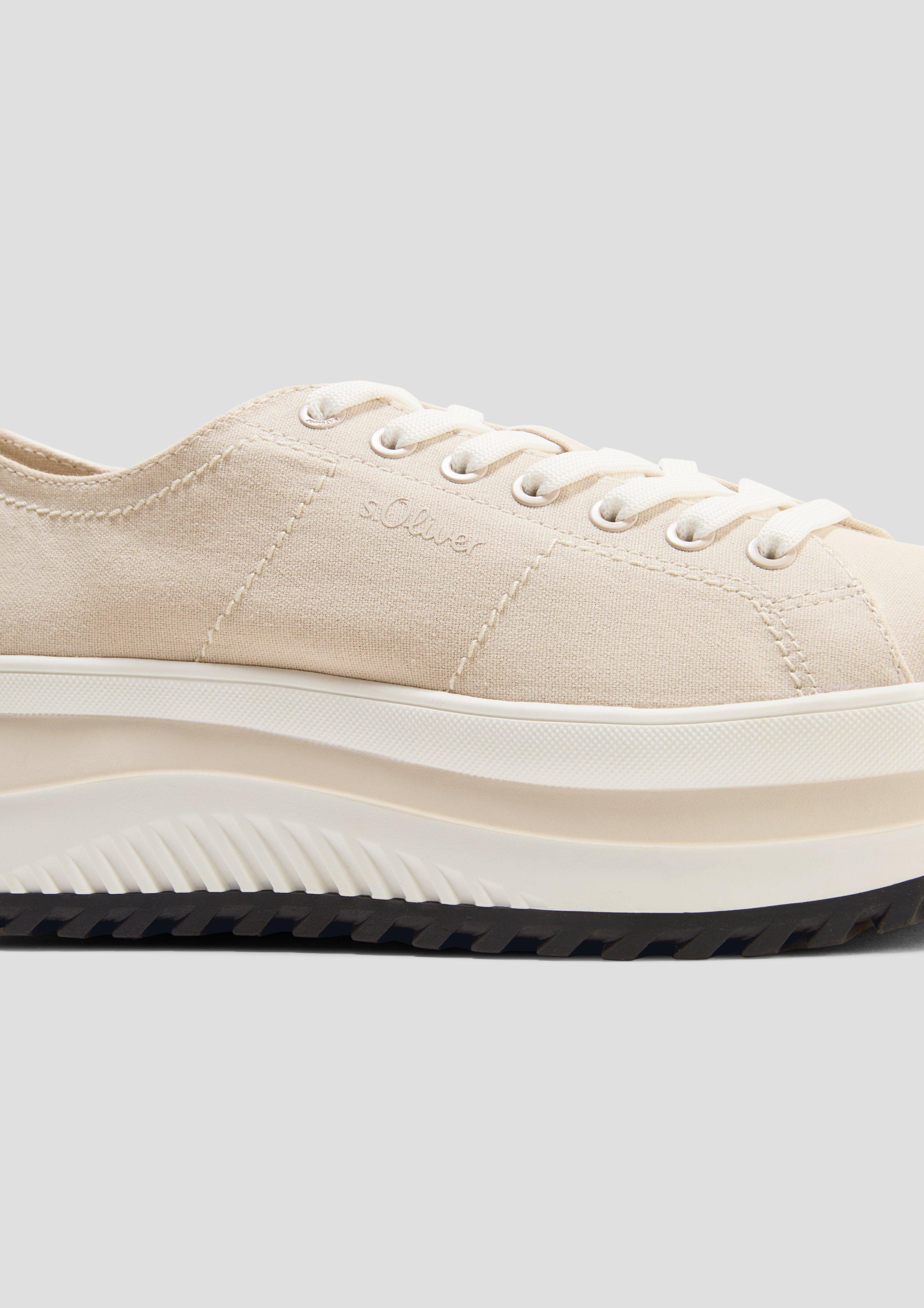 s.Oliver Plateau-Sneaker in Bicolor-Optik