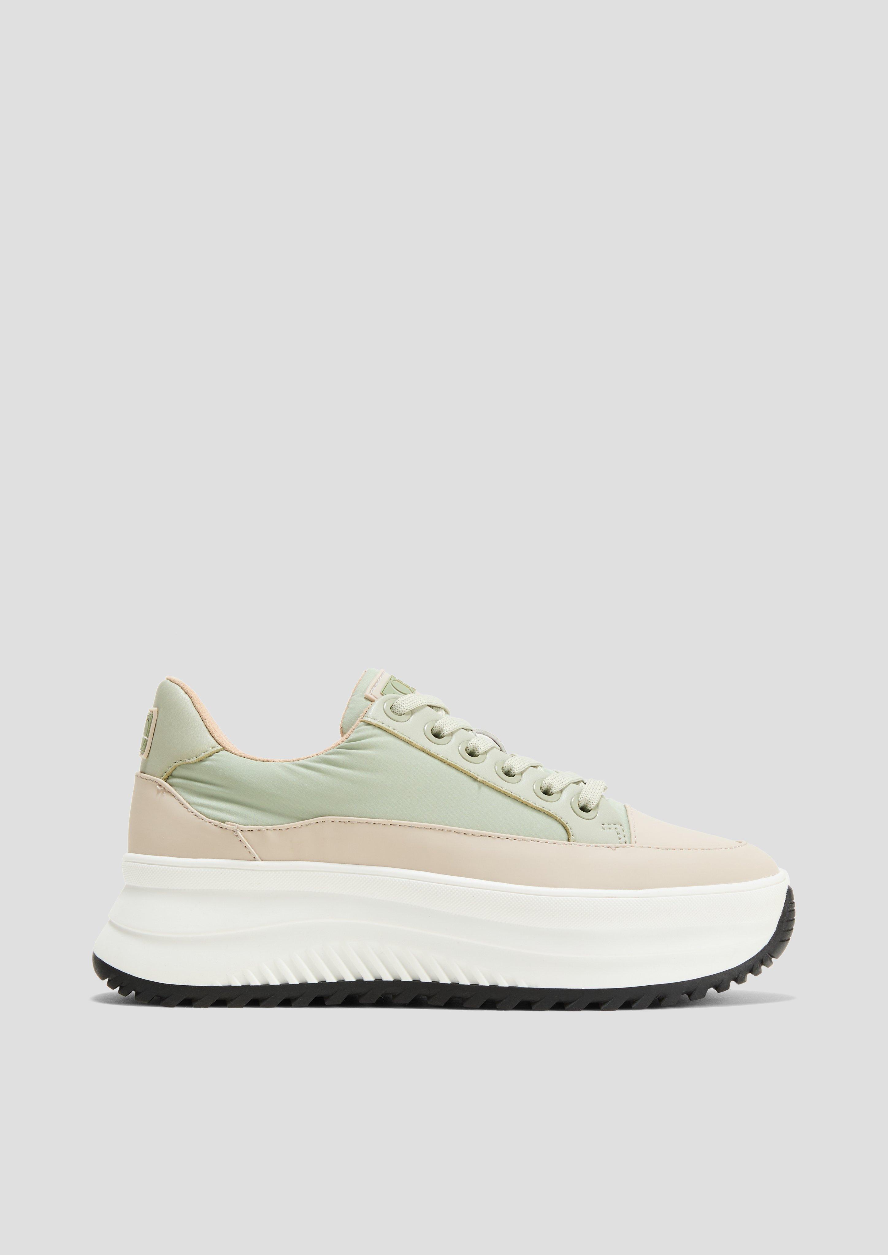 S.Oliver Hoher Sneaker in Bicolour-Optik