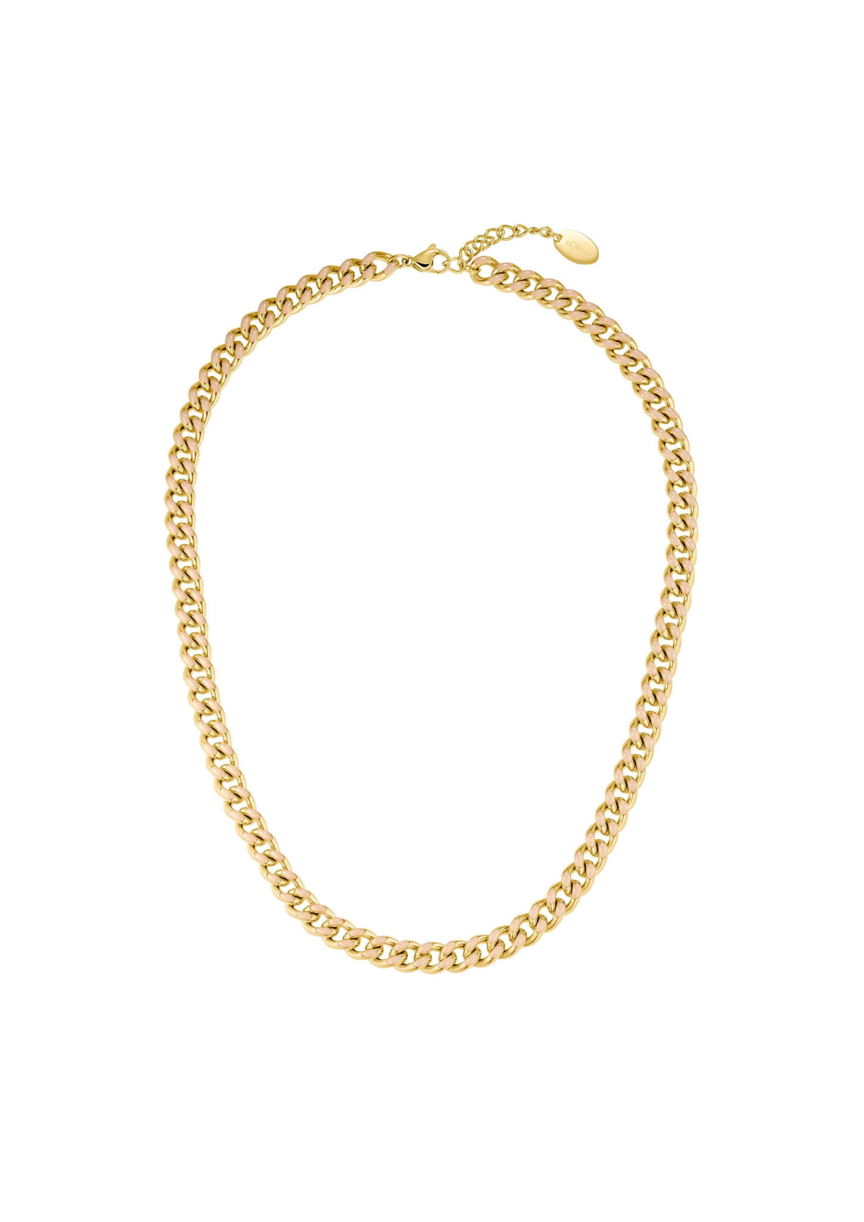 s.Oliver Panzerkette mit Emaille-Detail