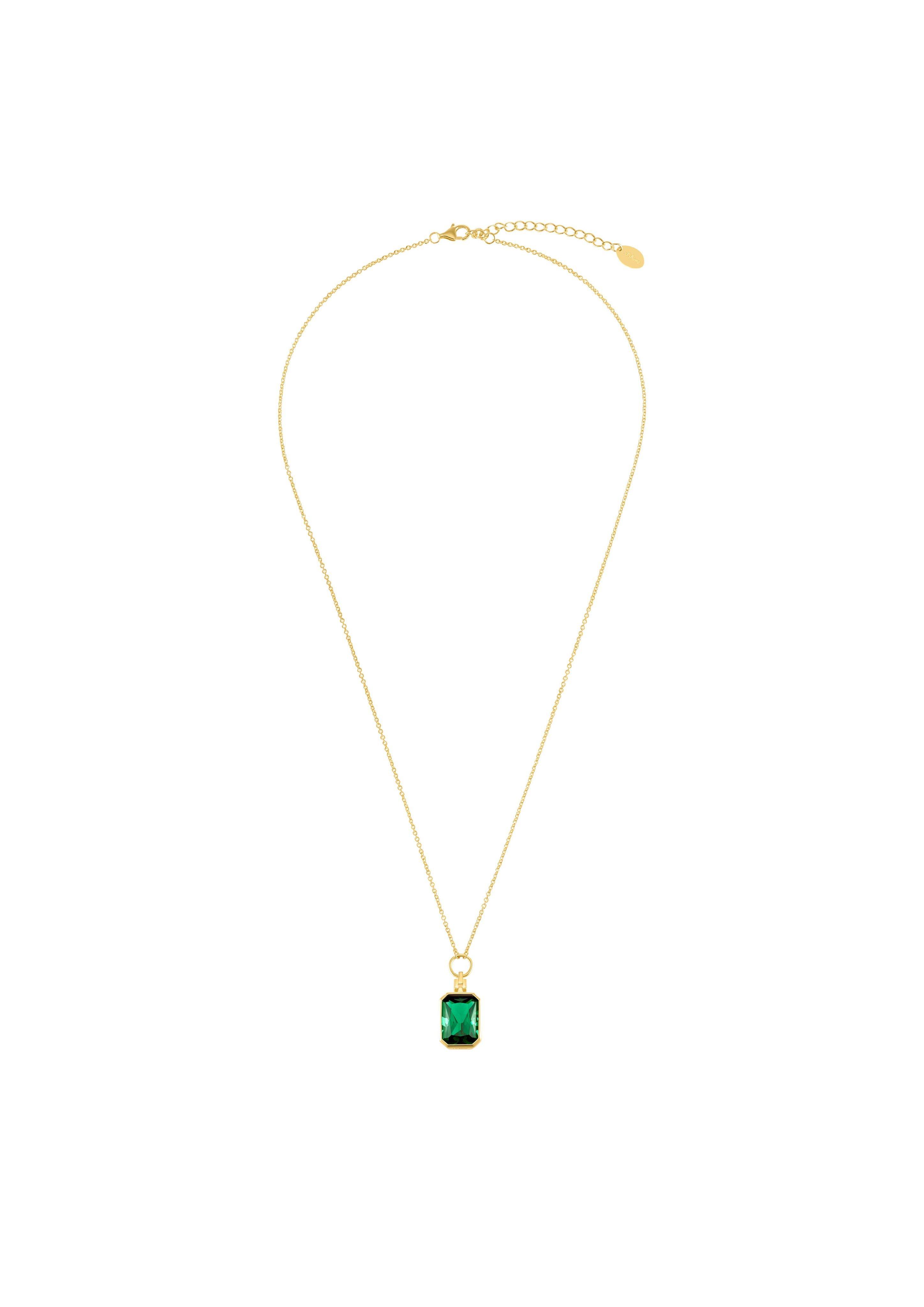 s.Oliver Halskette mit Schmuckstein