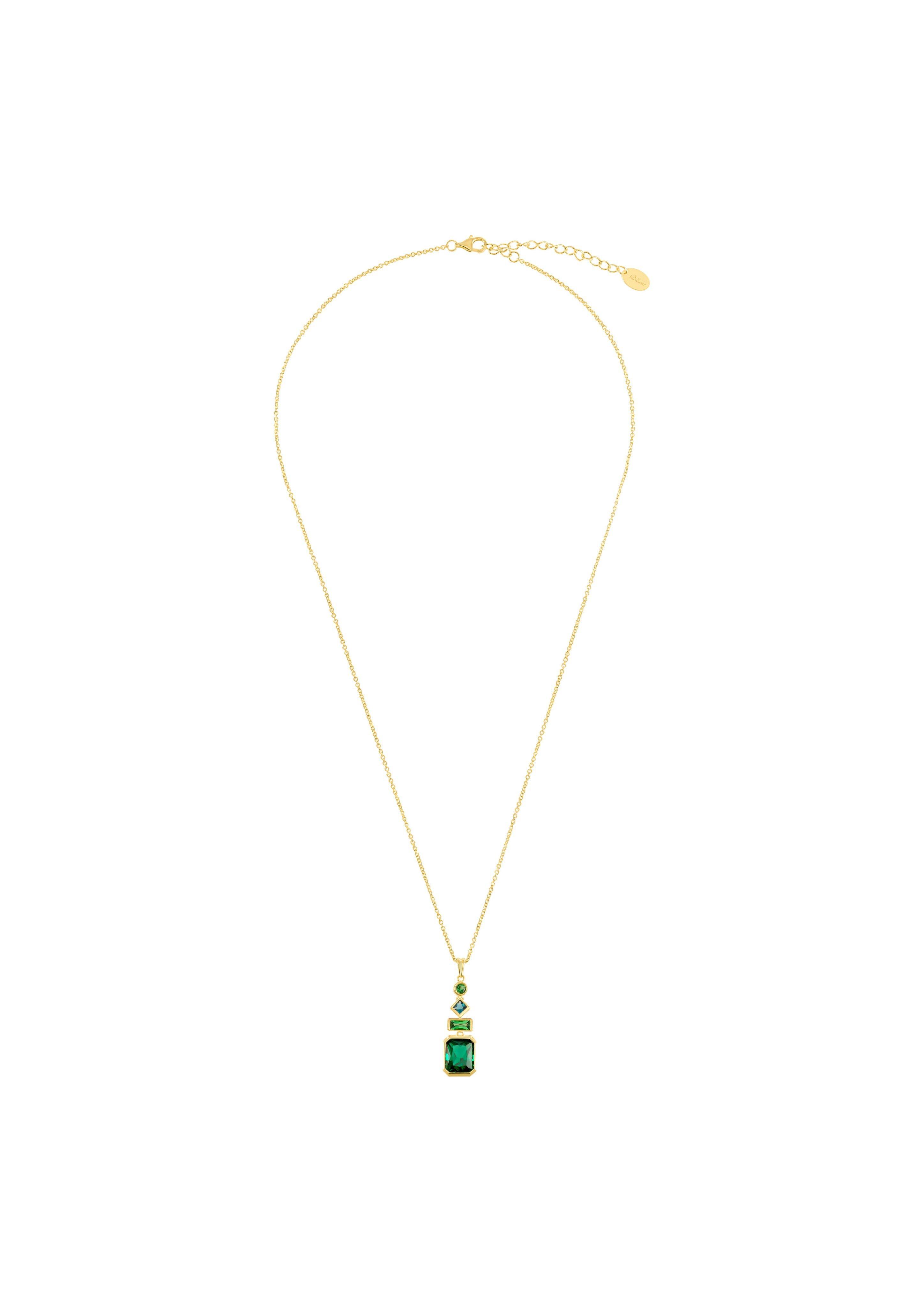 s.Oliver Vergoldete Schmuckstein-Kette