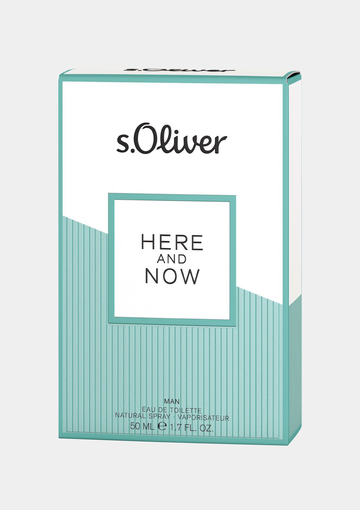 s.Oliver Here and Now Eau de Toilette 50 ml