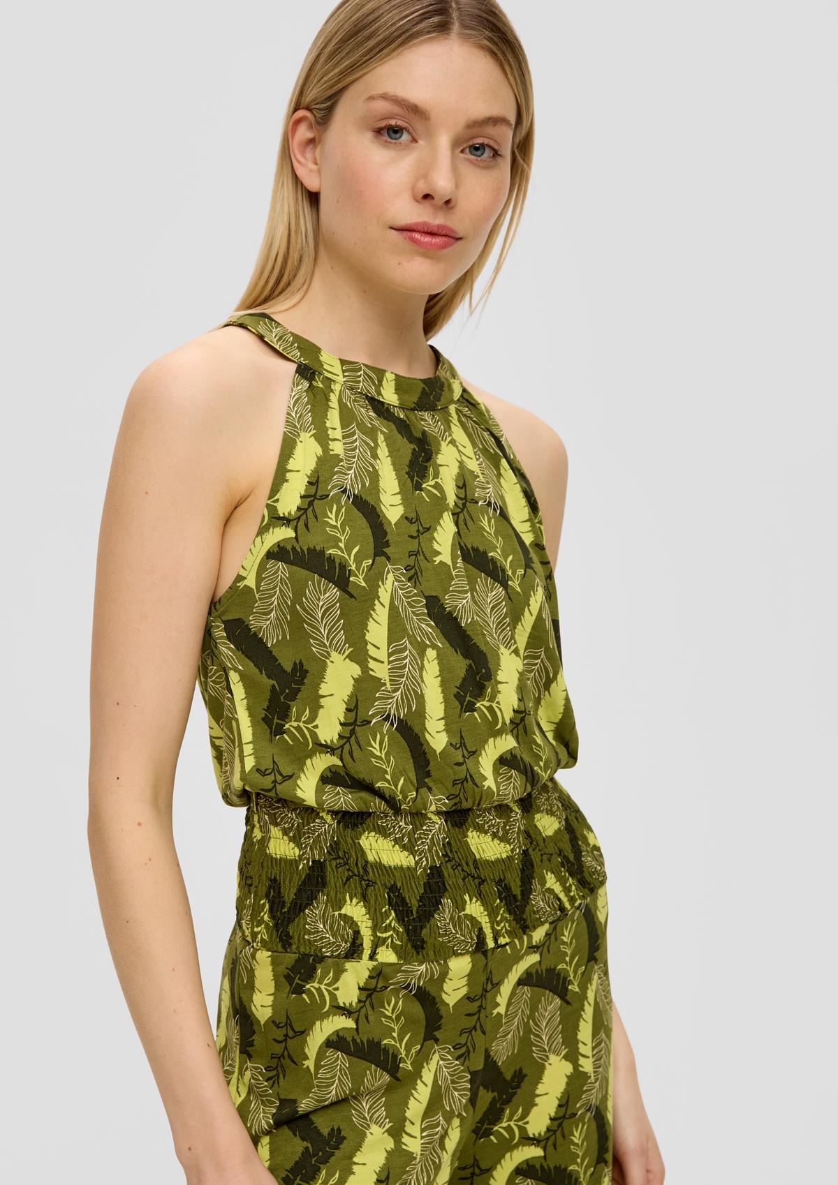 s.Oliver Jumpsuit mit All-over-Print