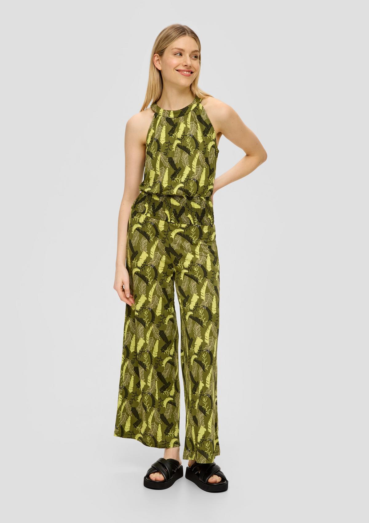 s.Oliver Jumpsuit mit All-over-Print