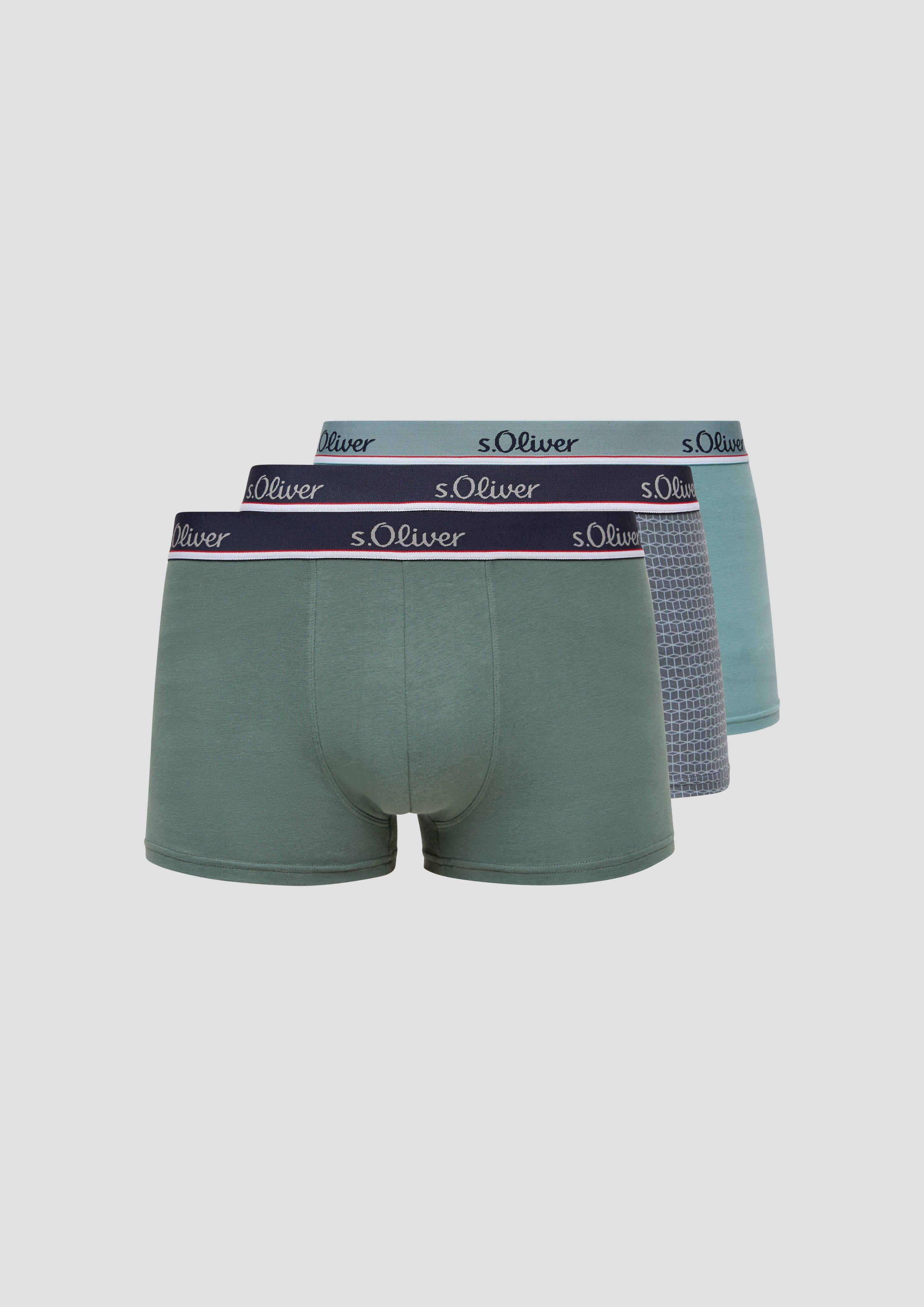 s.Oliver 3er-Pack Slips