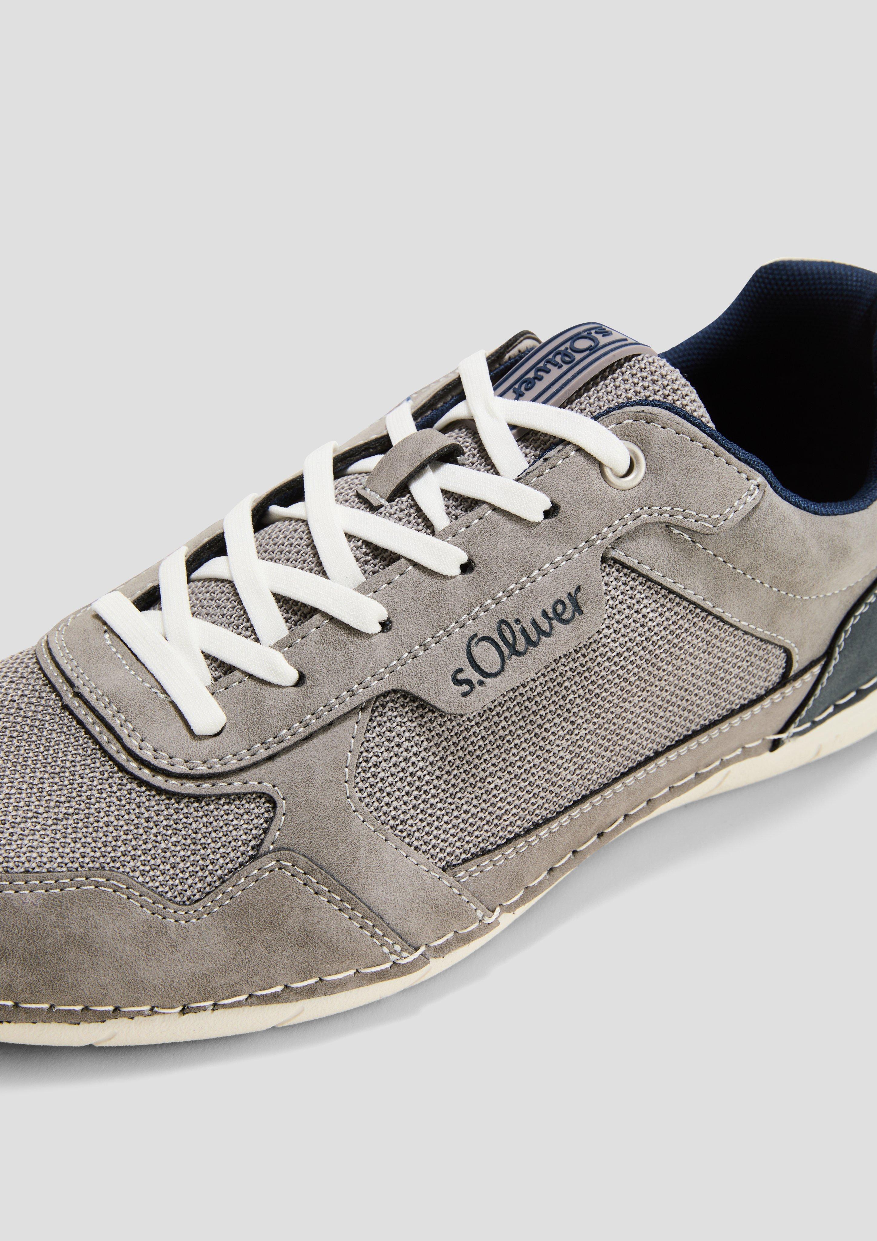 s.Oliver Sneaker im Materialmix