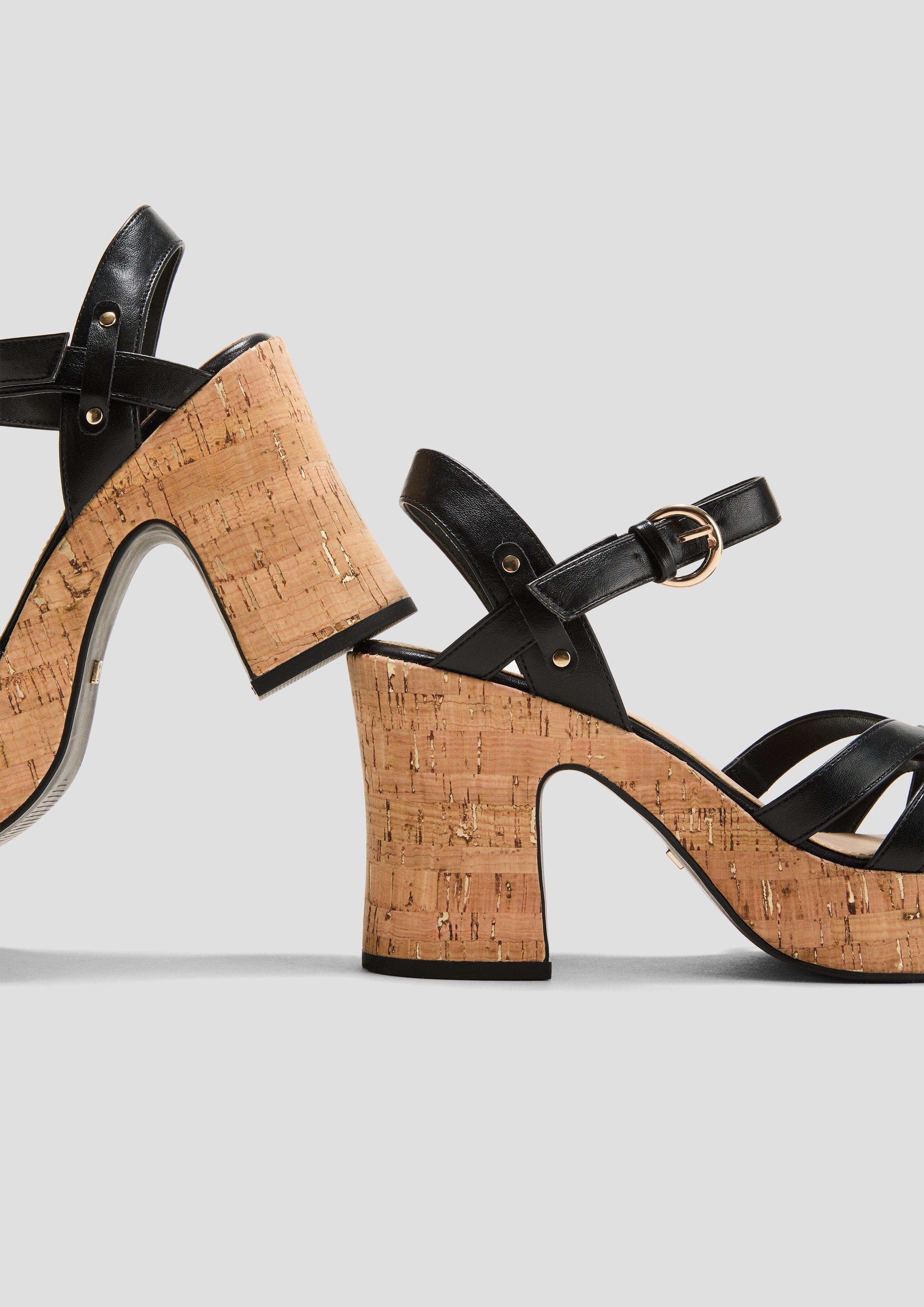 s.Oliver Sandalen mit Blockabsatz