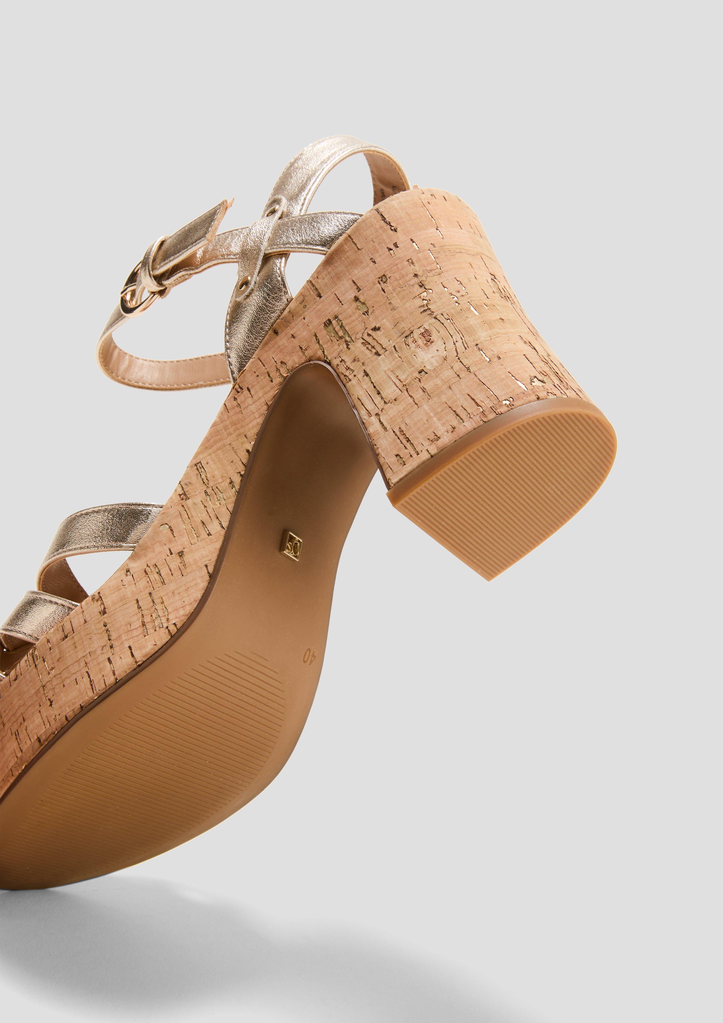 s.Oliver Sandalen mit Blockabsatz