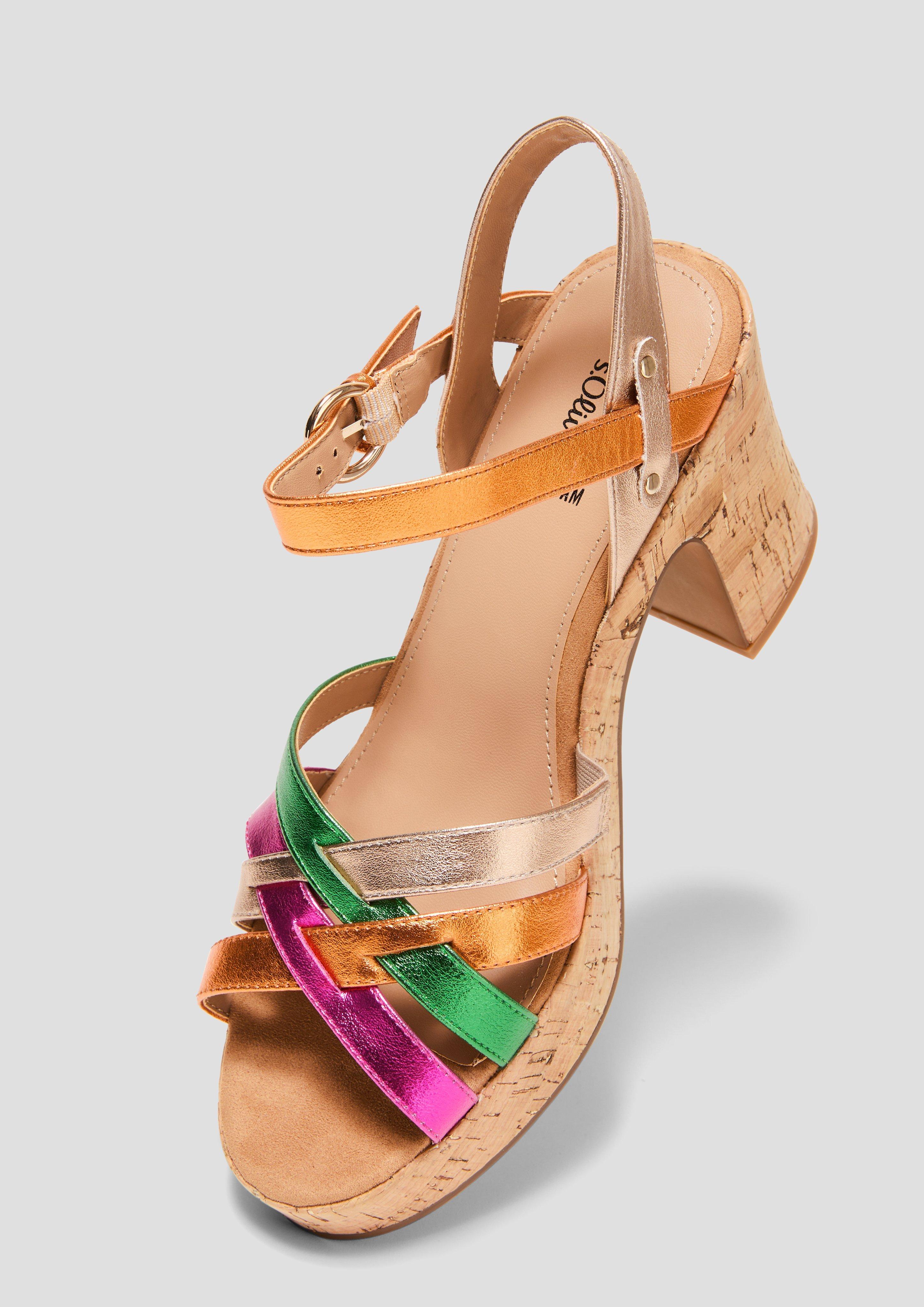 s.Oliver Sandalen mit Blockabsatz