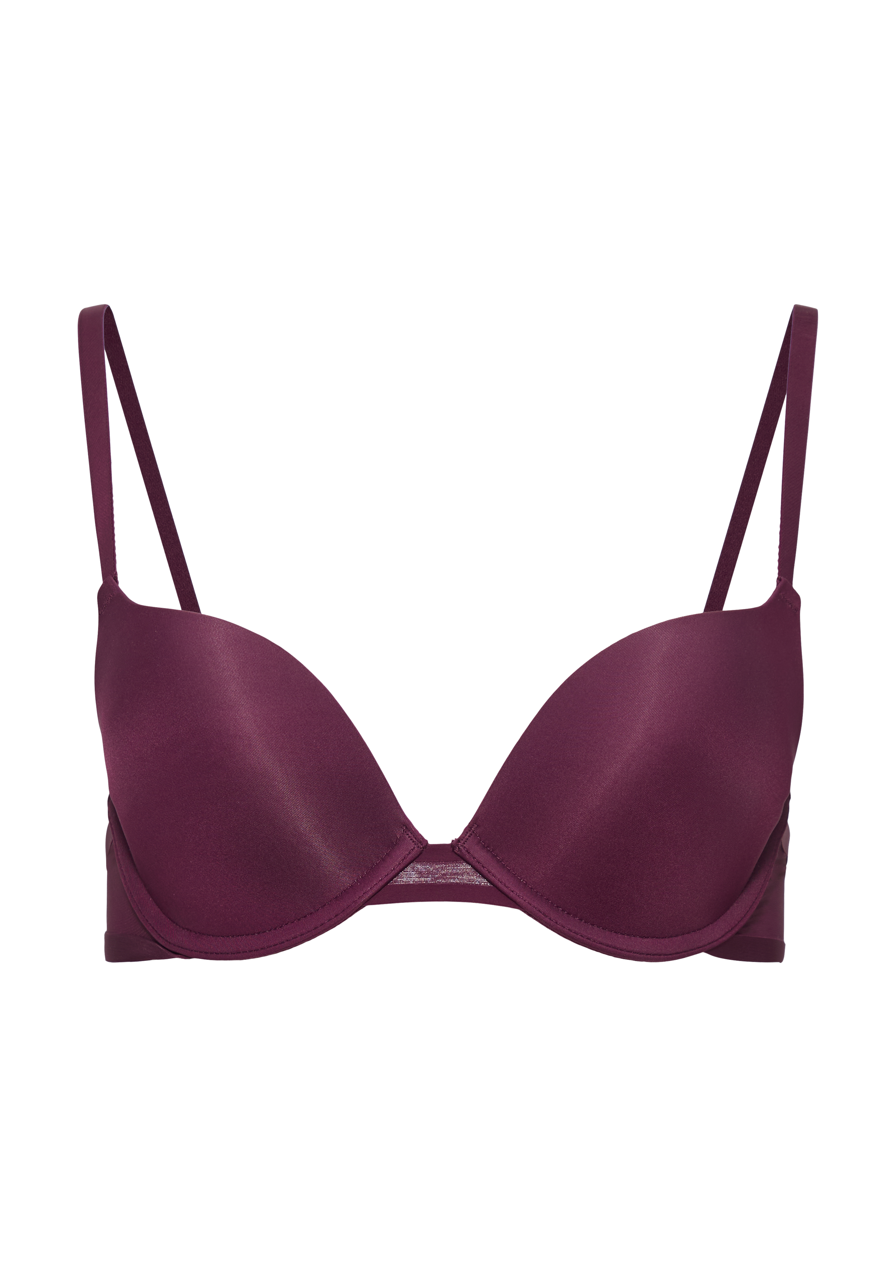 Push-up-BH in glänzender Optik