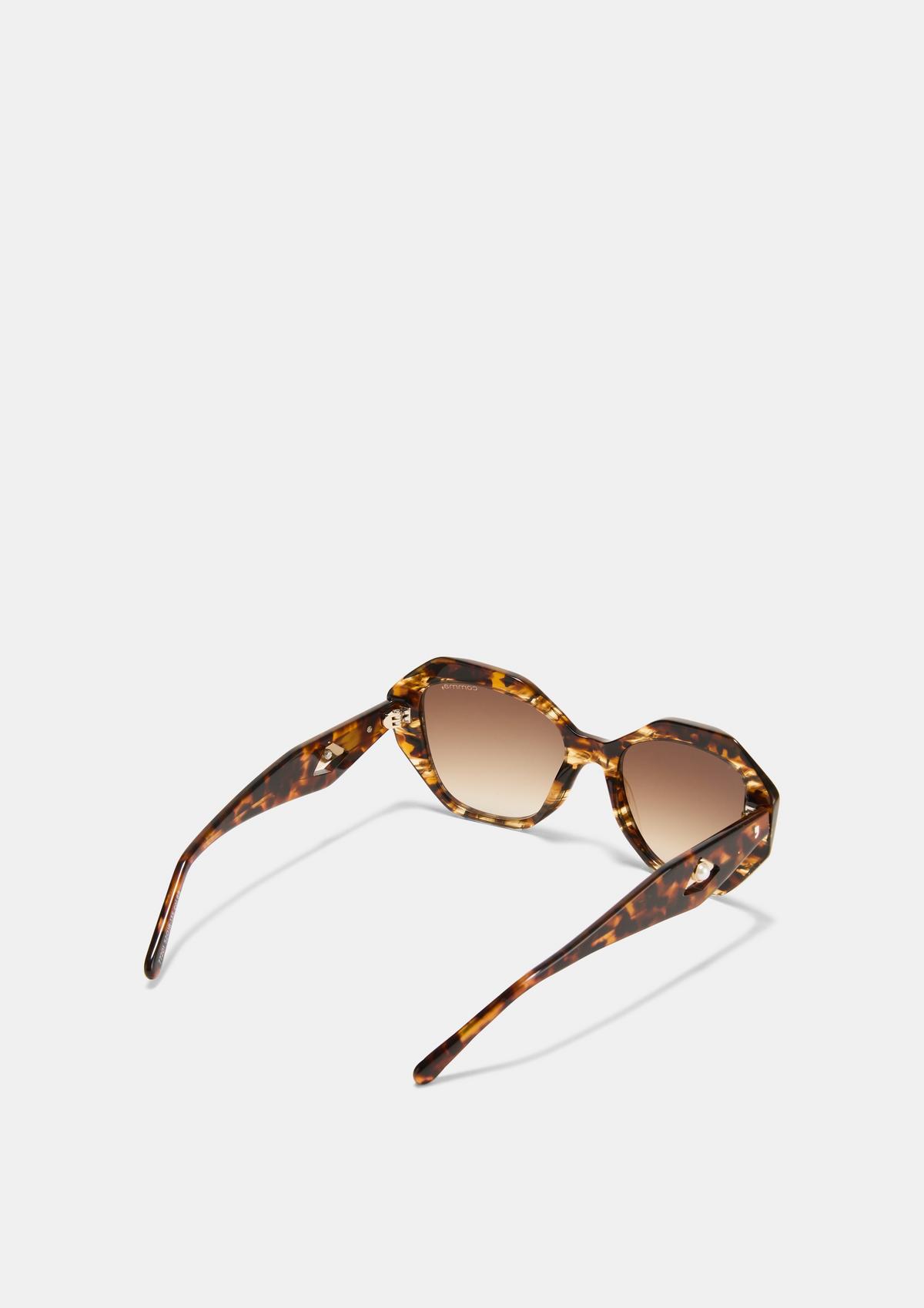 comma Sonnenbrille mit eckigem Rahmen