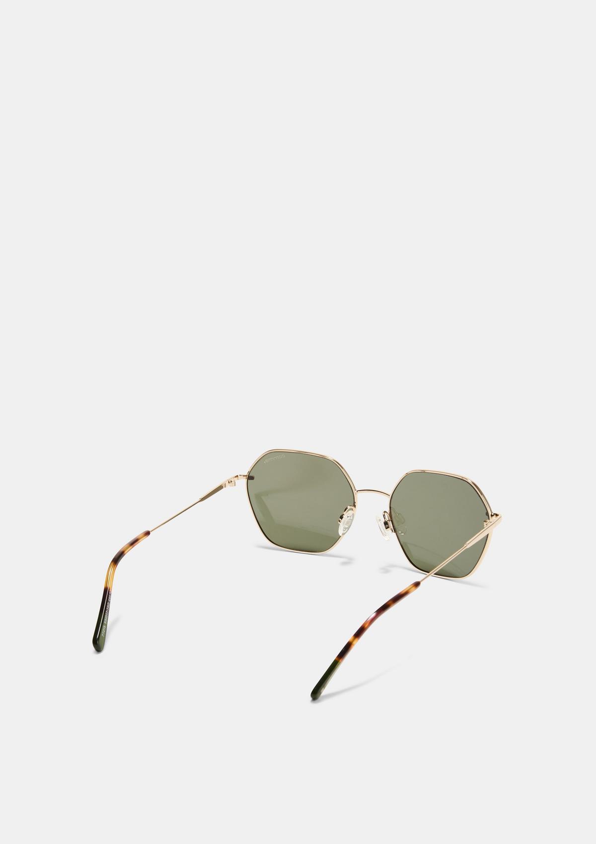 comma Sonnenbrille mit Gläsern in Wabenform