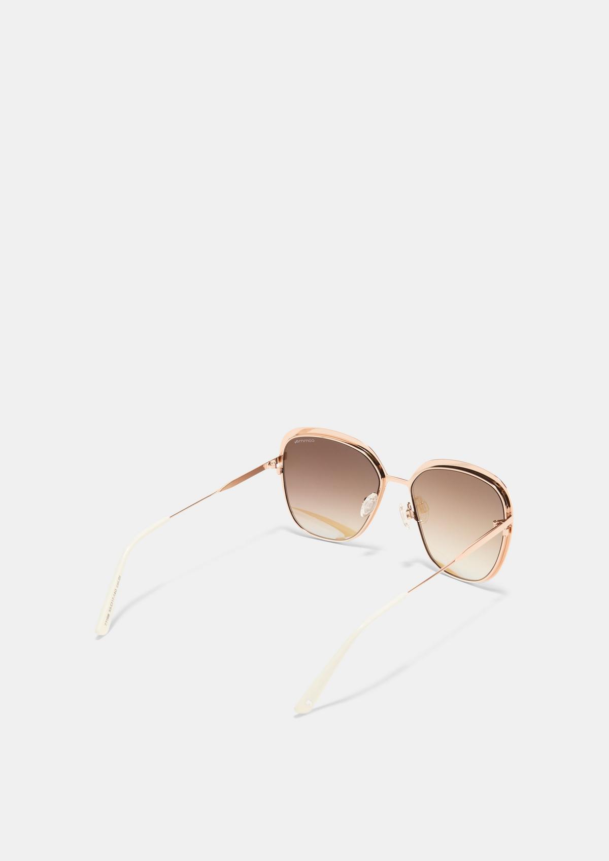 comma Sonnenbrille mit verspiegelten Gläsern