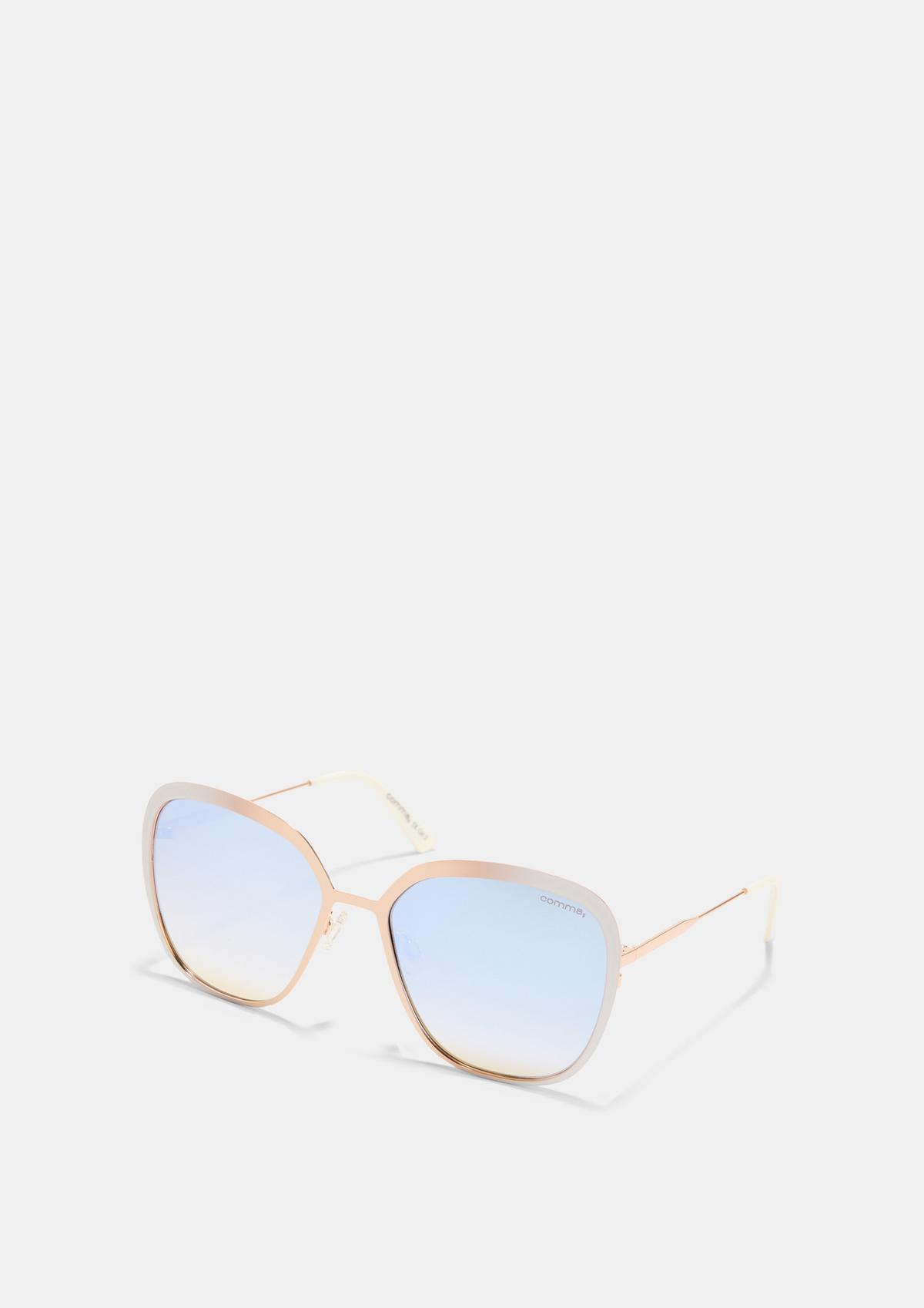 comma Sonnenbrille mit verspiegelten Gläsern