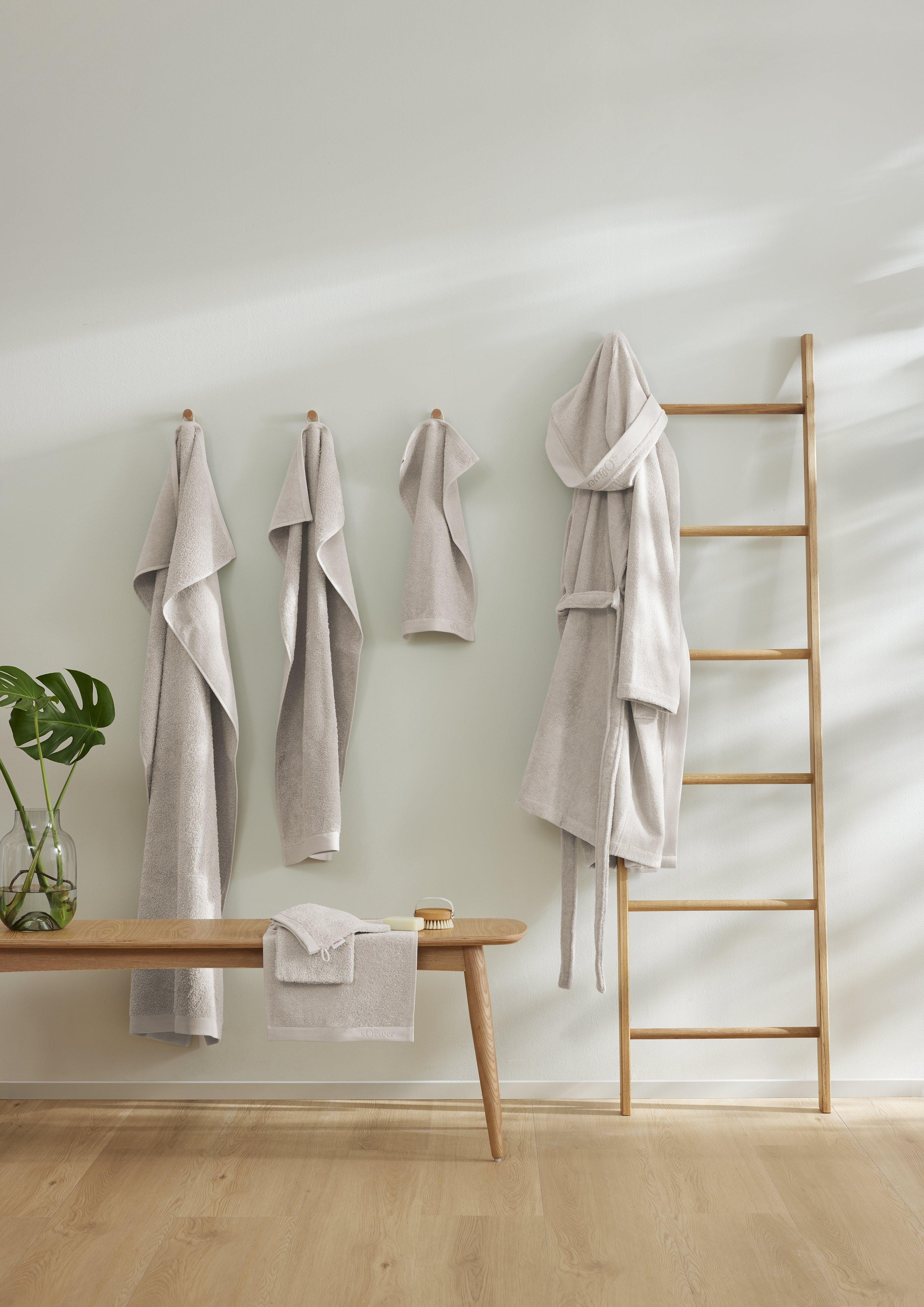 s.Oliver Frottierbademantel