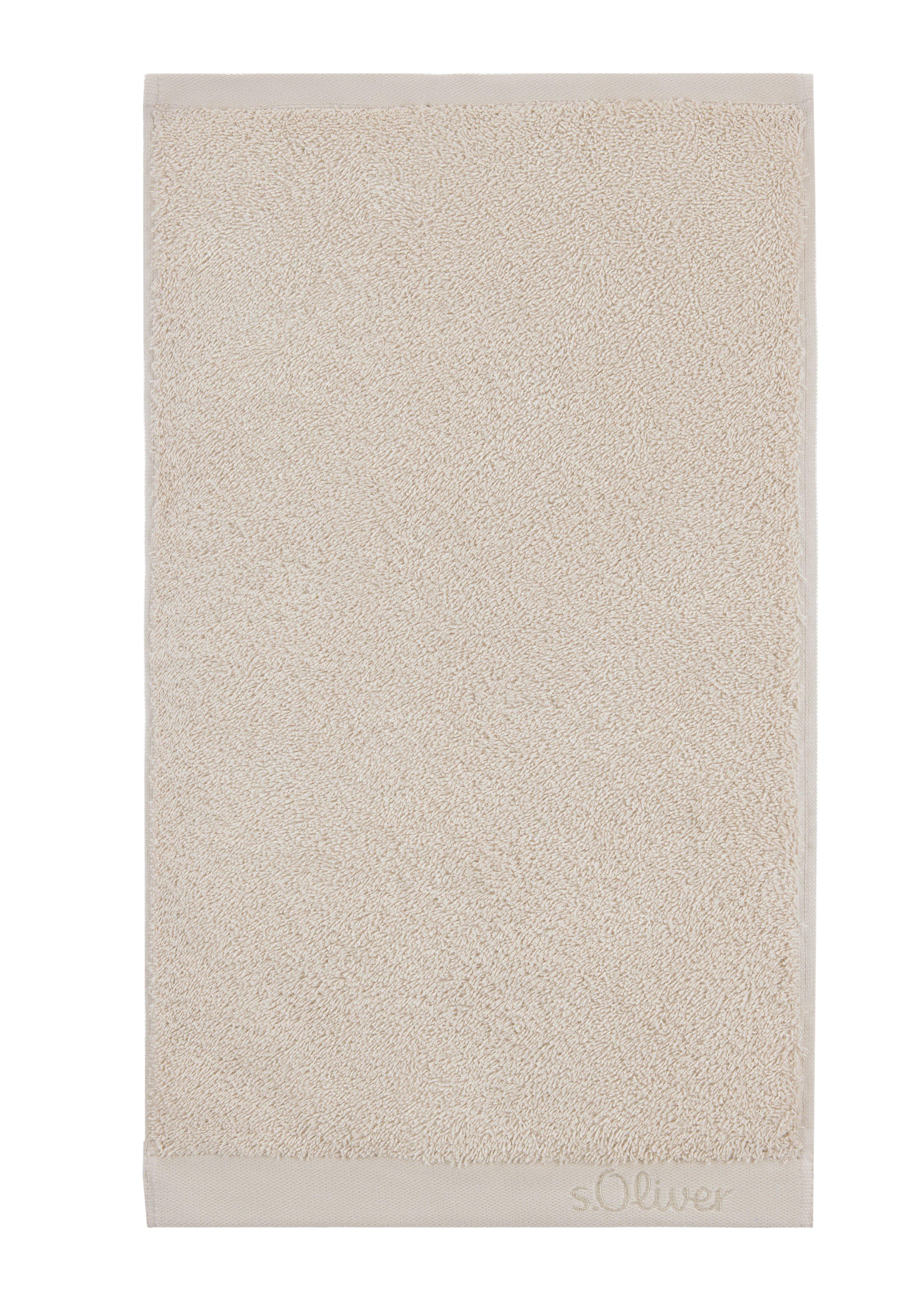 s.Oliver Handtuch aus reiner Baumwolle