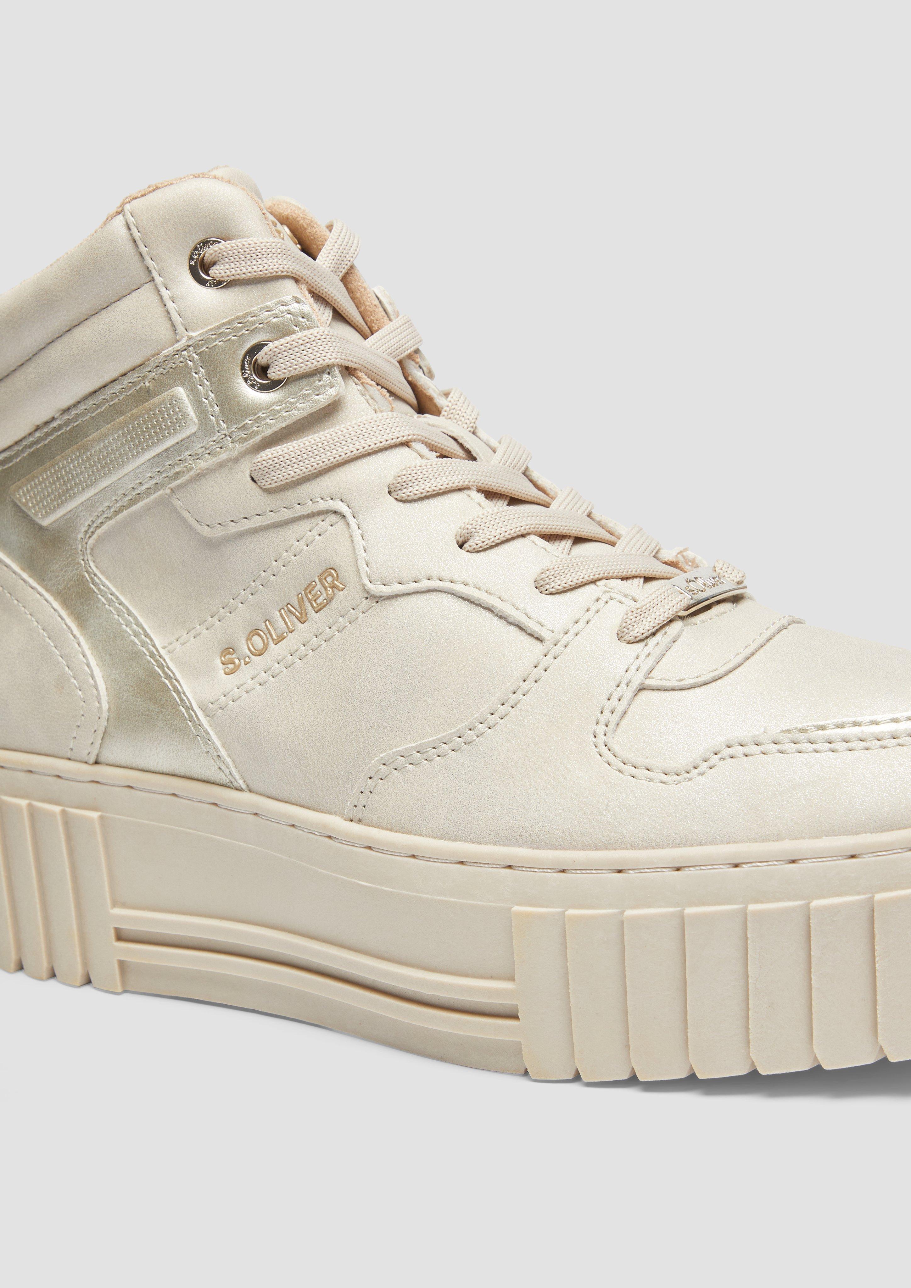 s.Oliver High Sneaker im Fabricmix