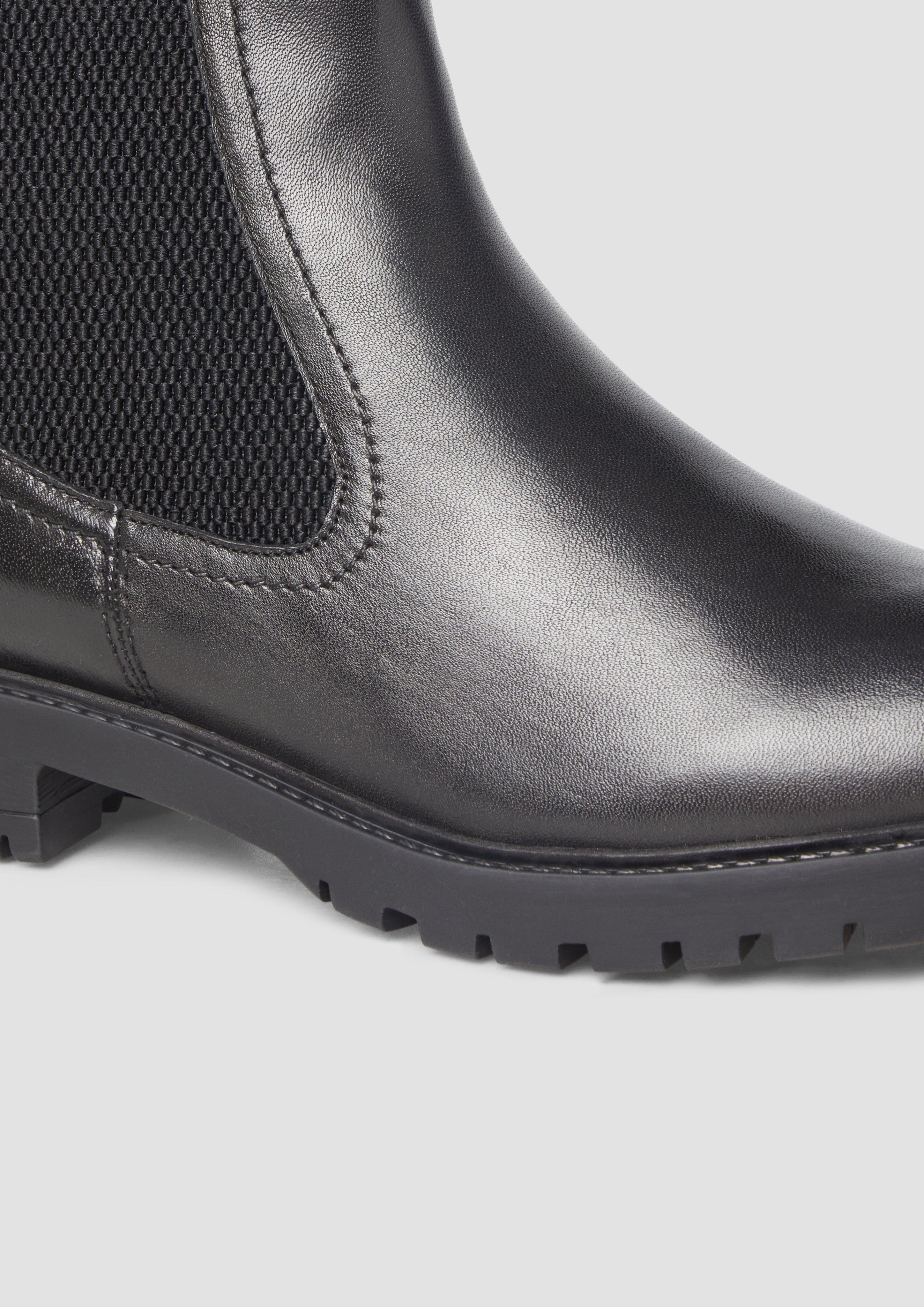 s.Oliver Chelsea Boots aus Schafsleder