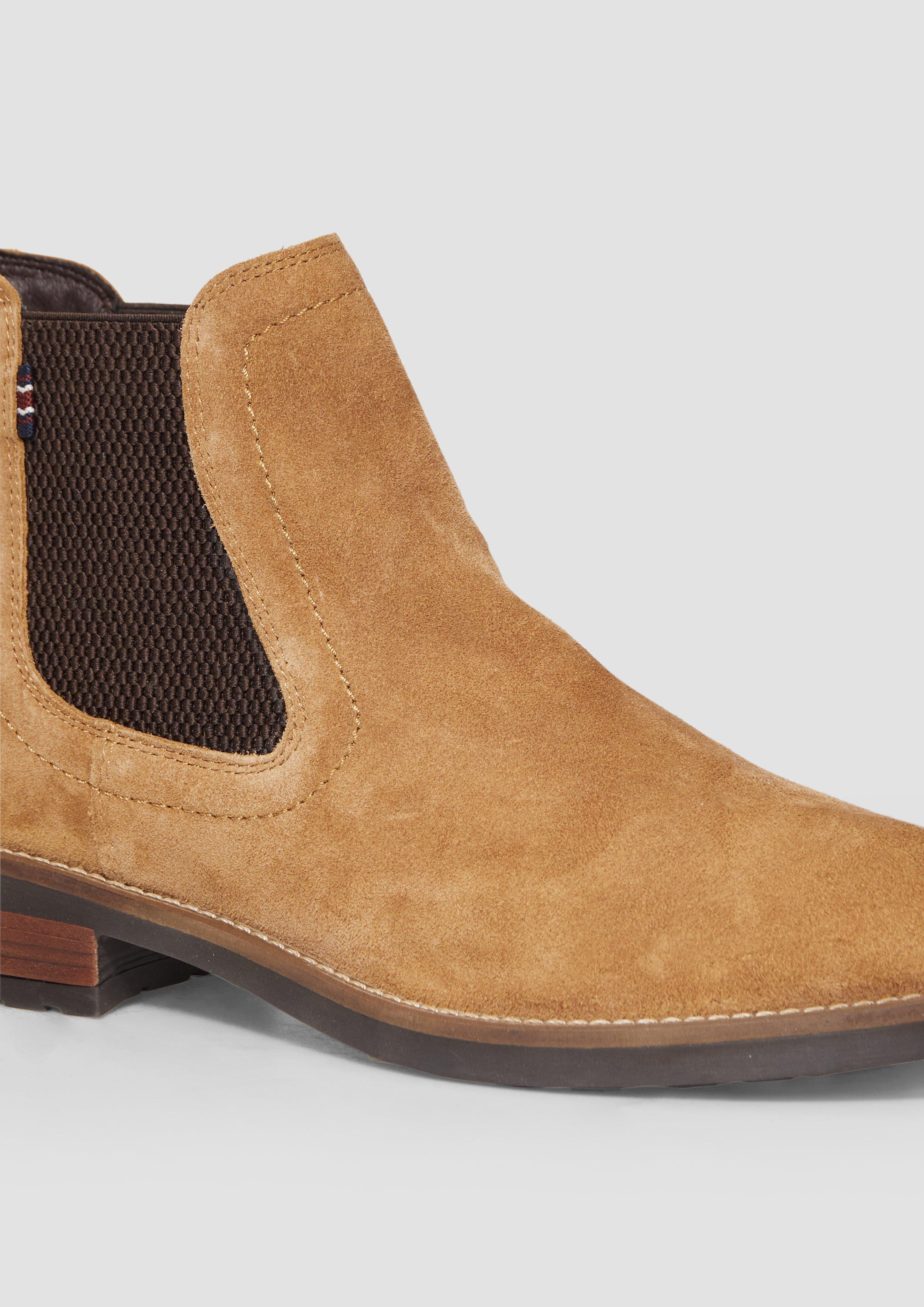 s.Oliver Chelsea-Boots aus Leder