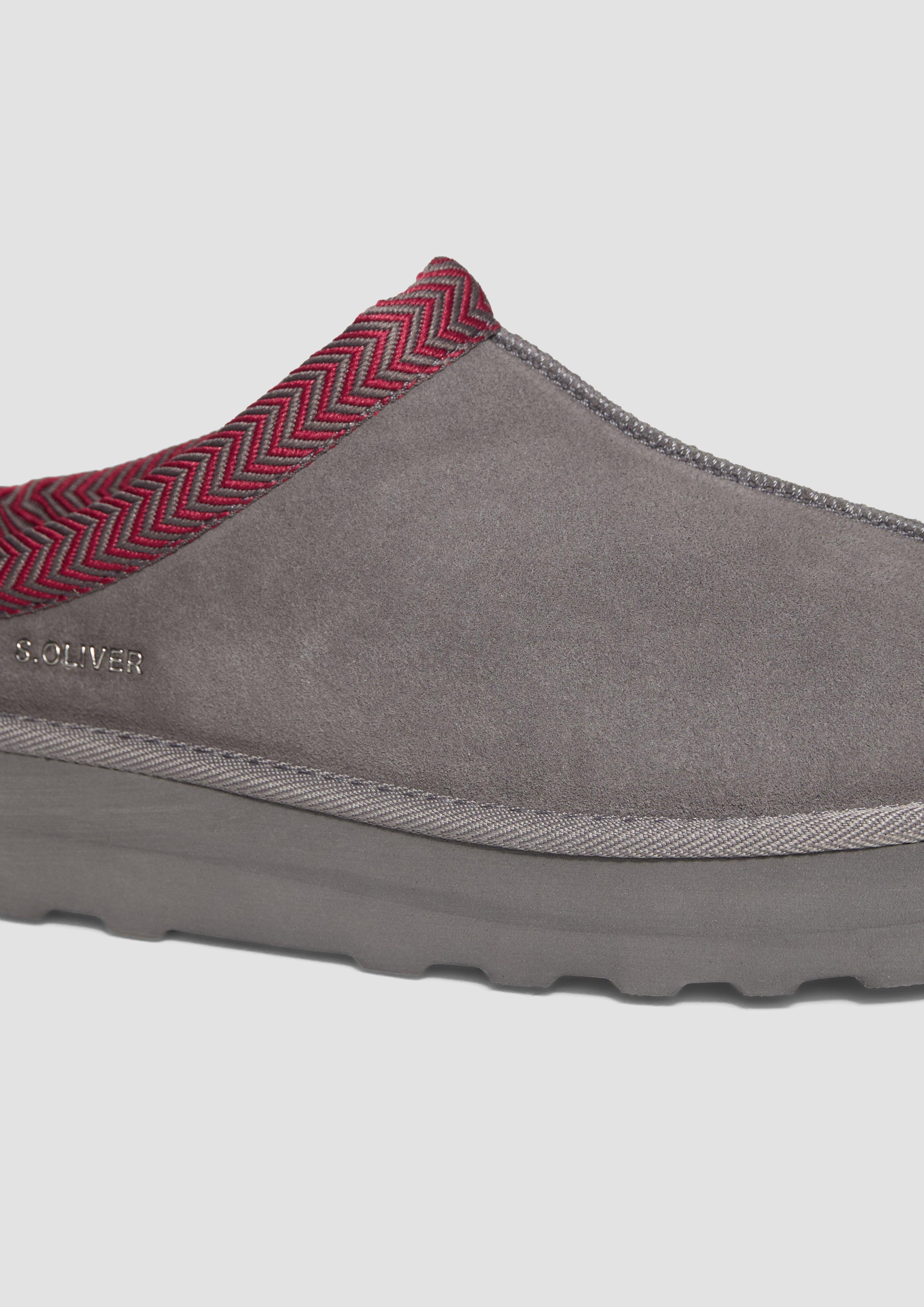 s.Oliver Pantoletten aus Leder