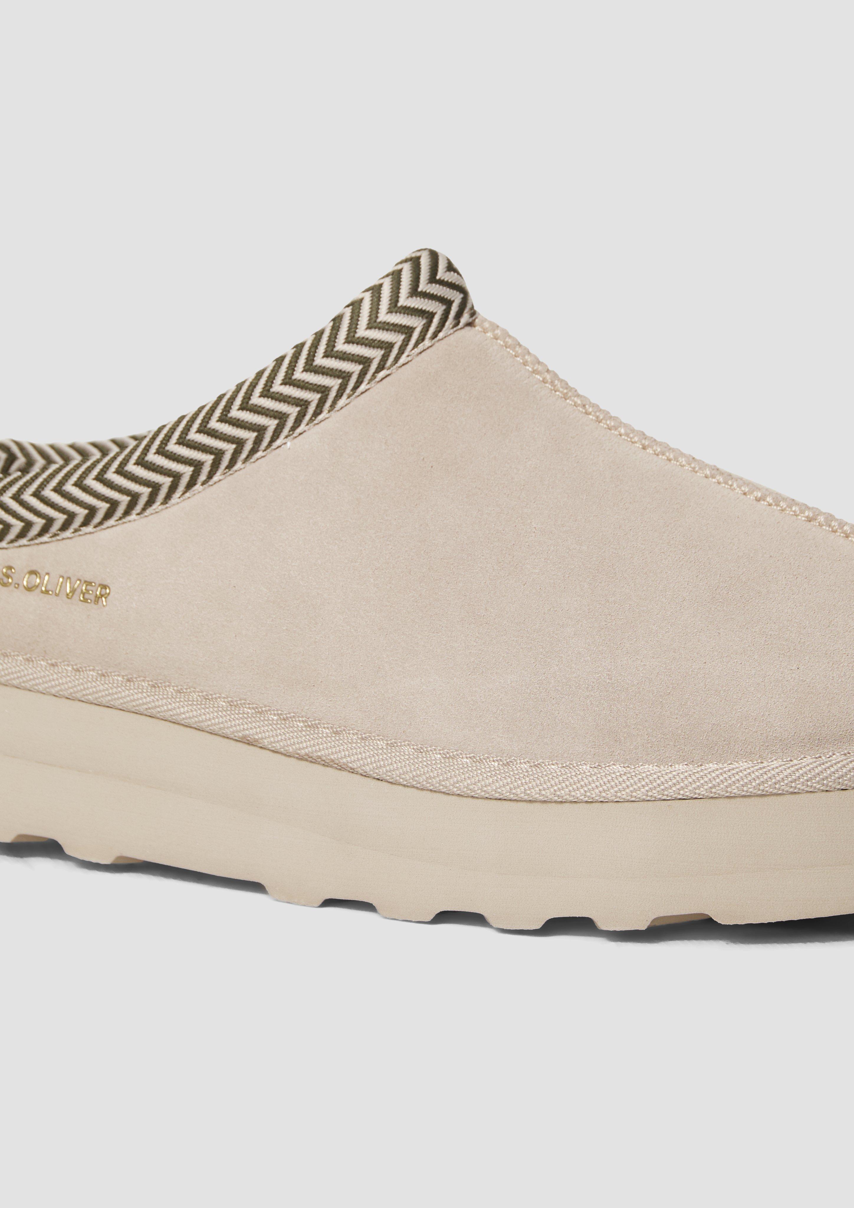 s.Oliver Pantoletten aus Leder