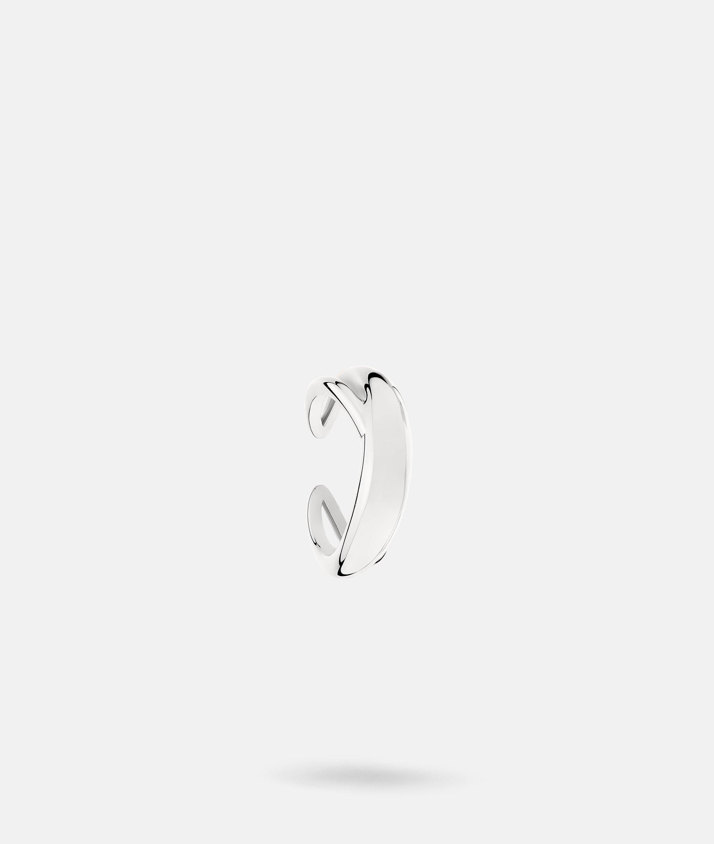 Liebeskind Berlin Ear Cuff Infinity – Acciaio Inox Oro Rosa – 13 Mm – Design Ritorto Senza Foro