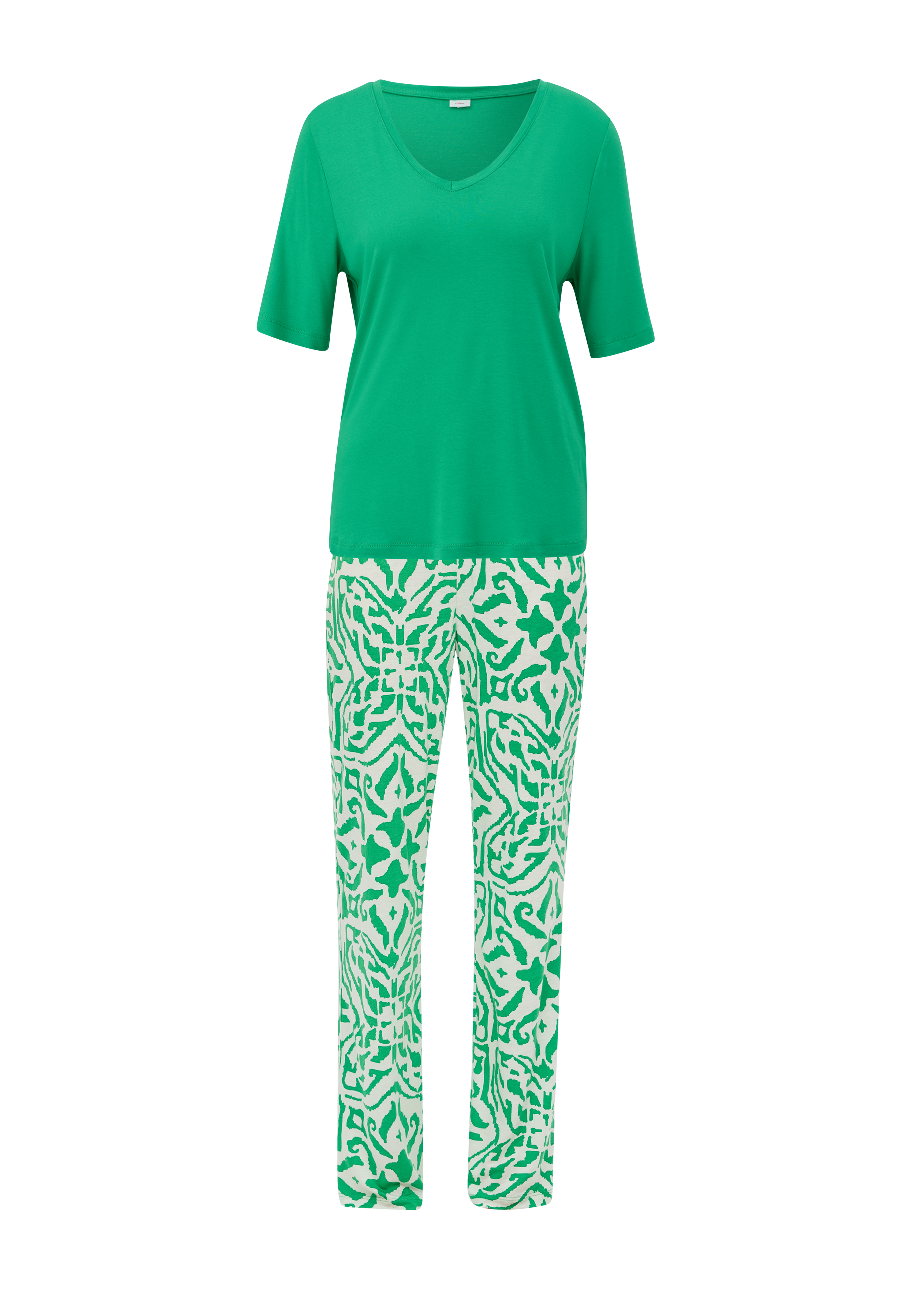 Pyjama-Set mit langer Hose