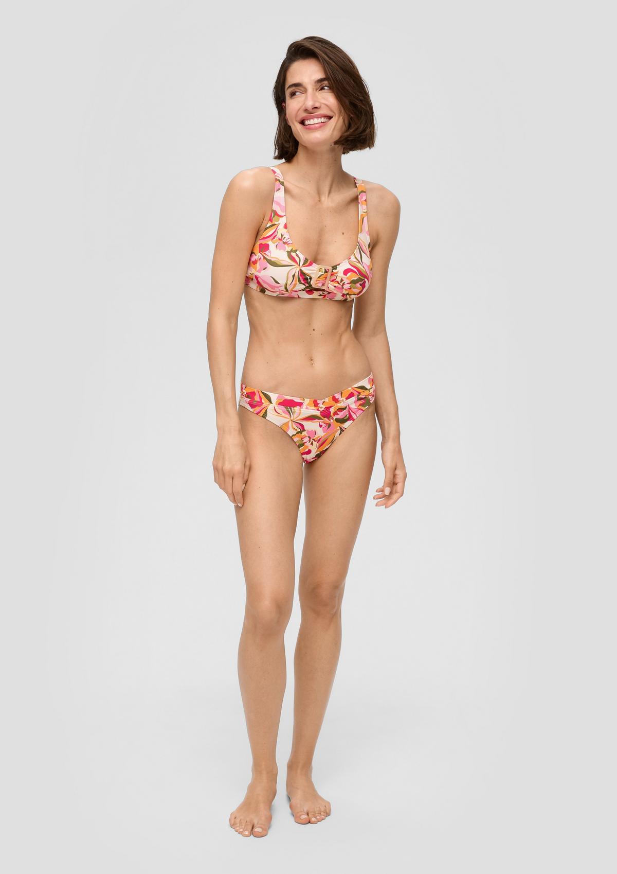 s.Oliver Triangel-Bikini-Top mit Ringdetail