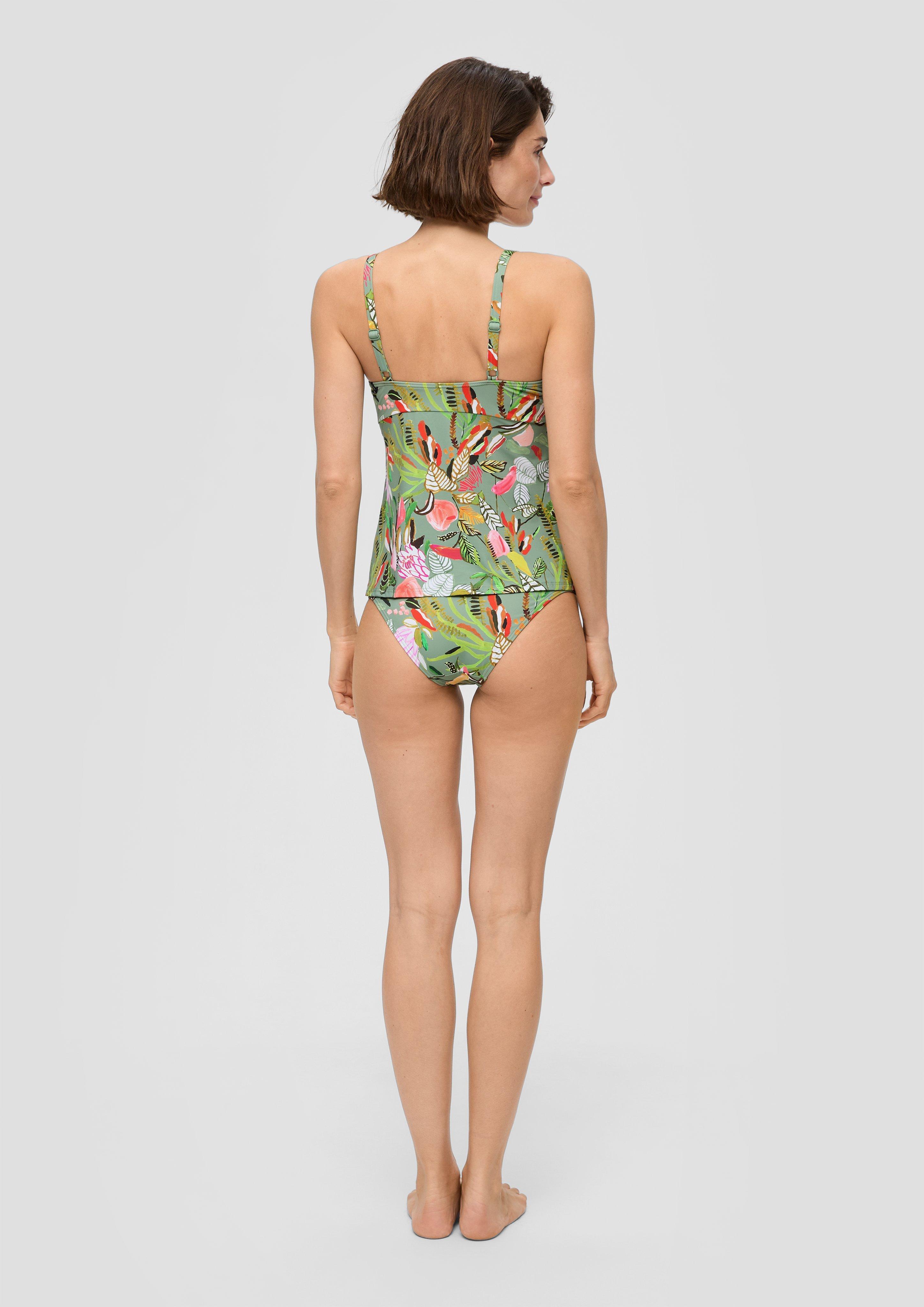 Bikini-Top Tankini in 7743
