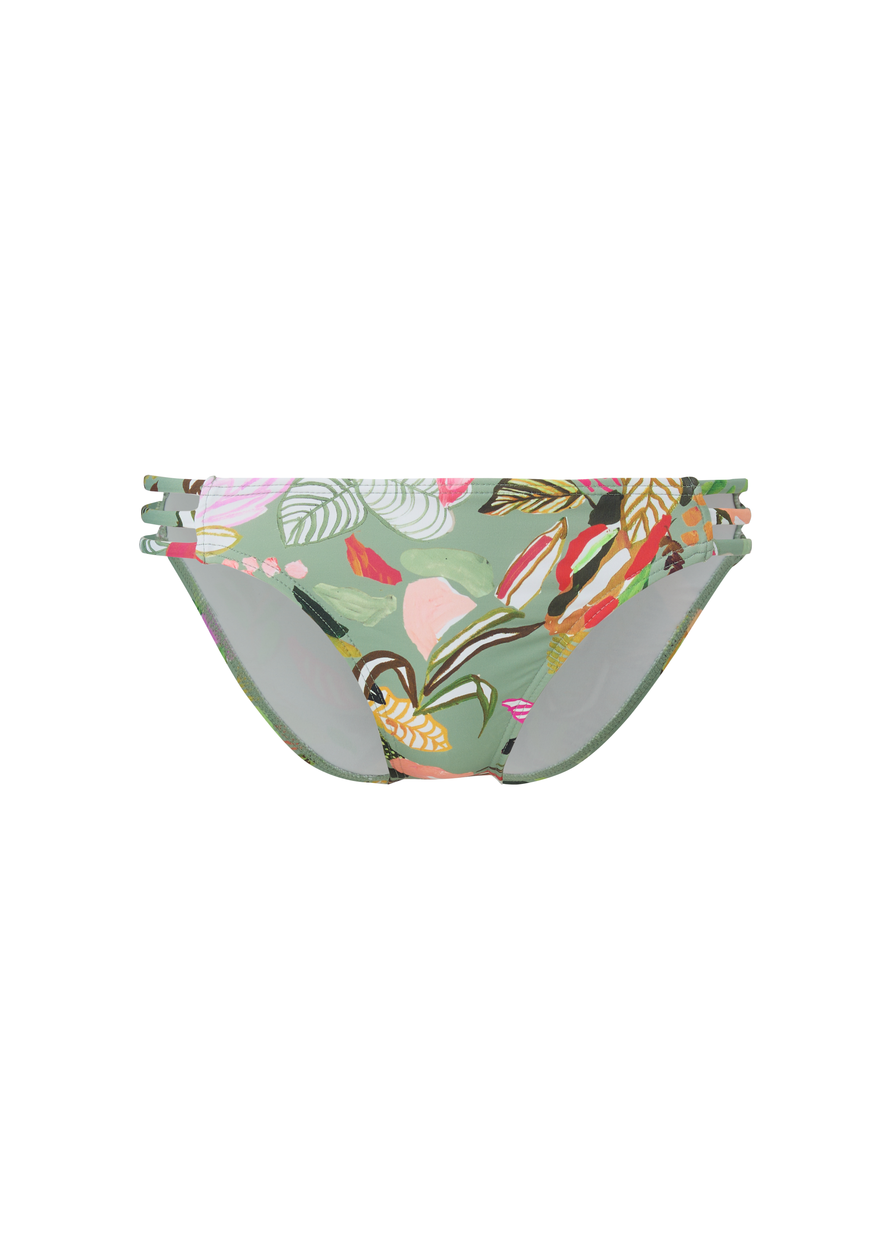 Bikinihose mit Blumenmuster
