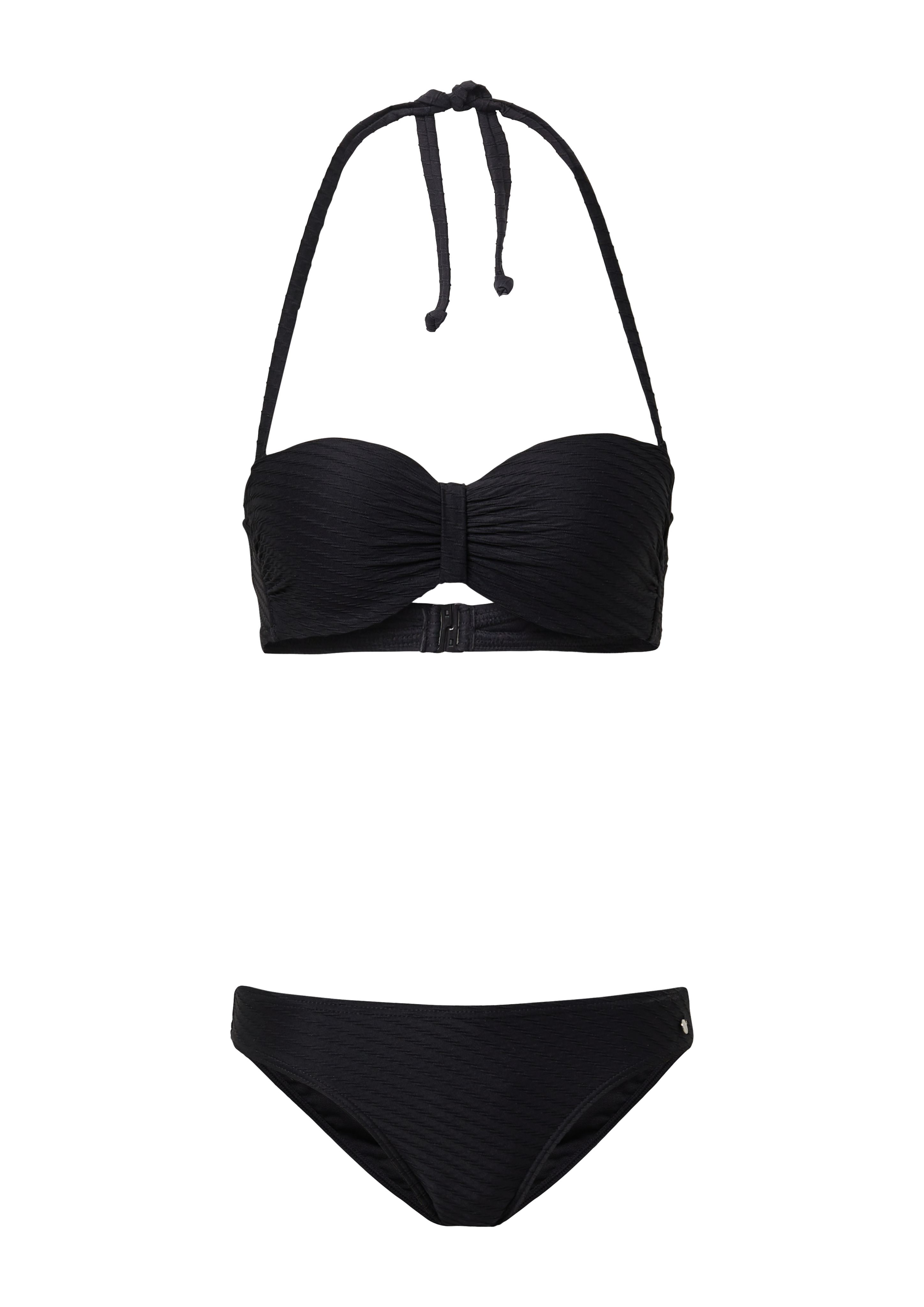 Bandeau-Bikini mit Bügeln