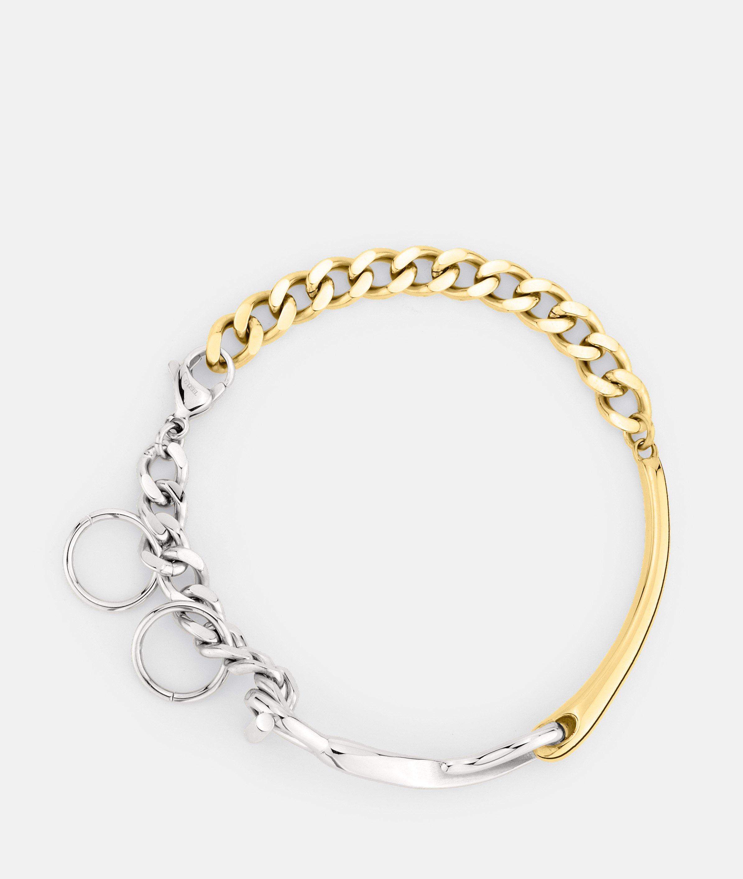 Thumbnail - Liebeskind Berlin - Armband in Bicolour-Optik -  gold|silber