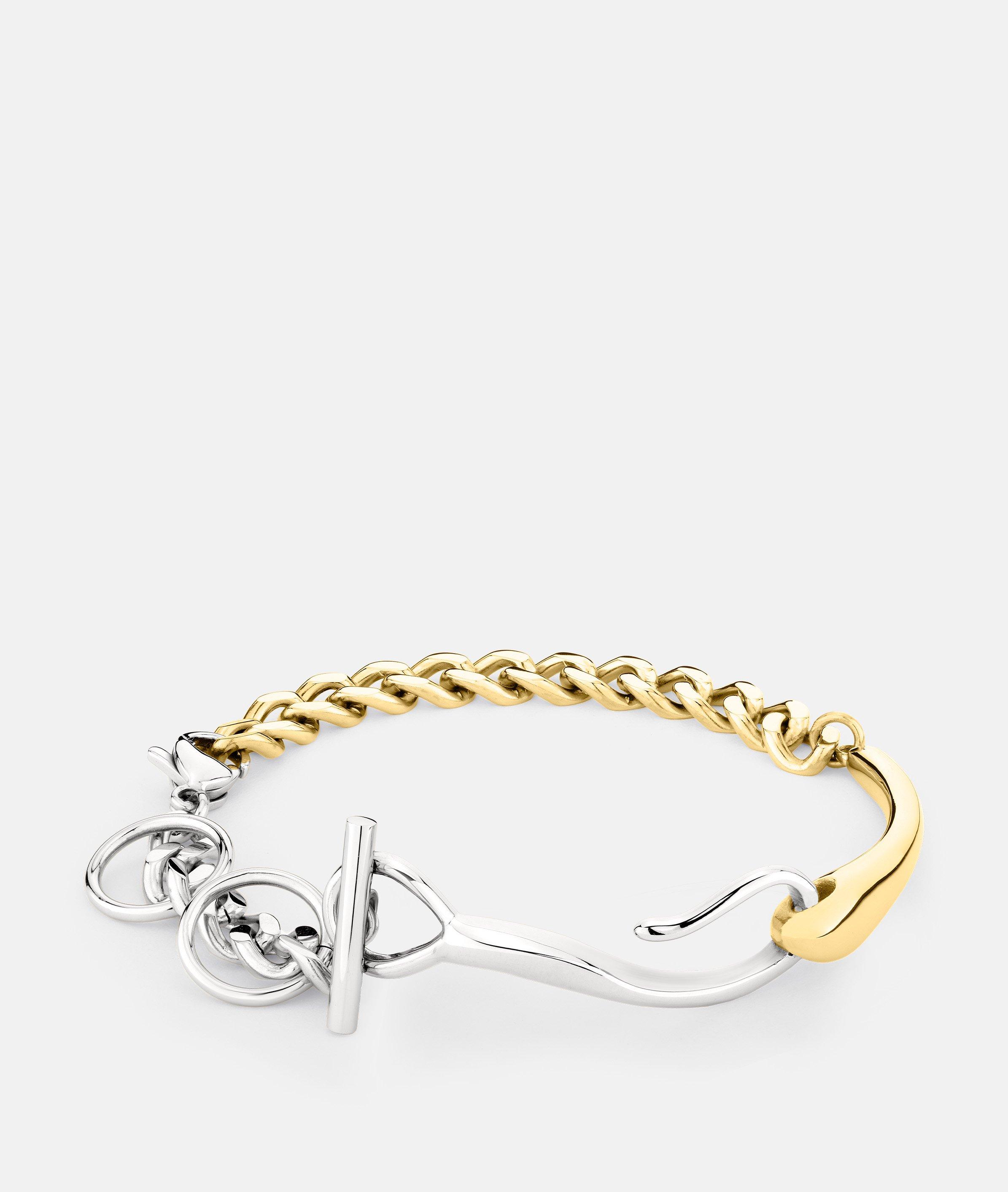 Liebeskind Berlin - Armband in Bicolour-Optik -  gold|silber