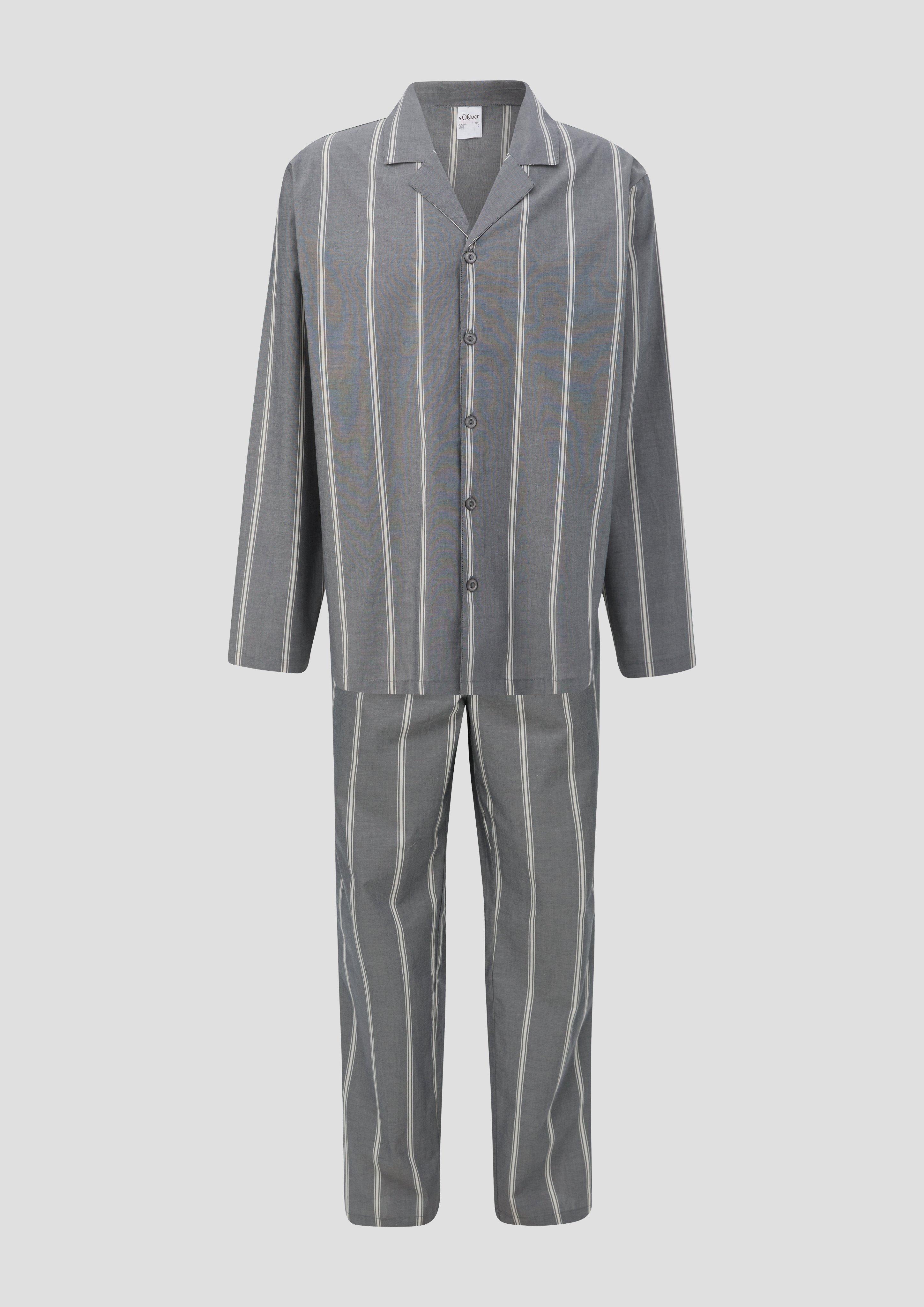 s.Oliver Pyjama-Set aus reiner Baumwolle