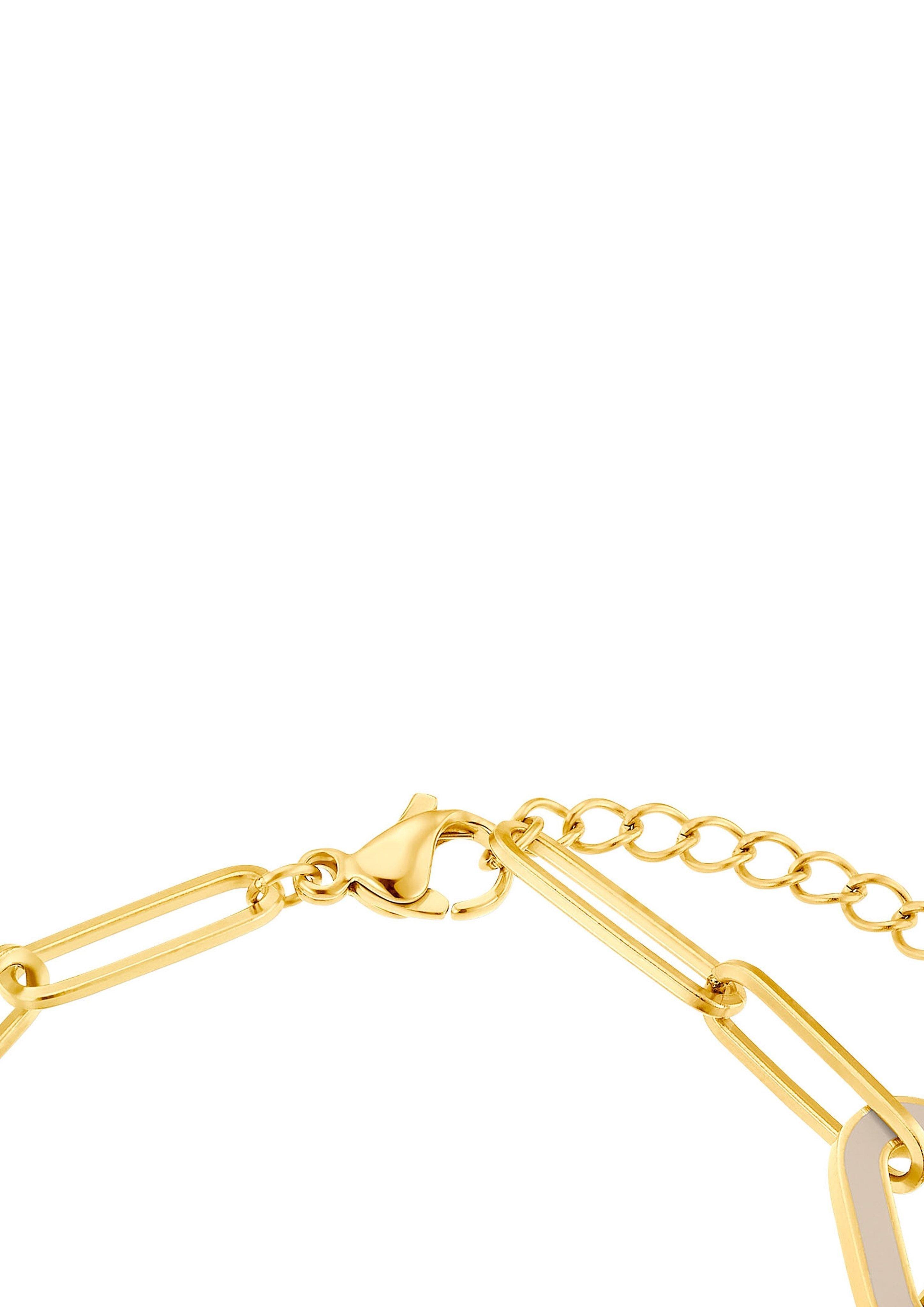 s.Oliver Statement-Armband aus Edelstahl