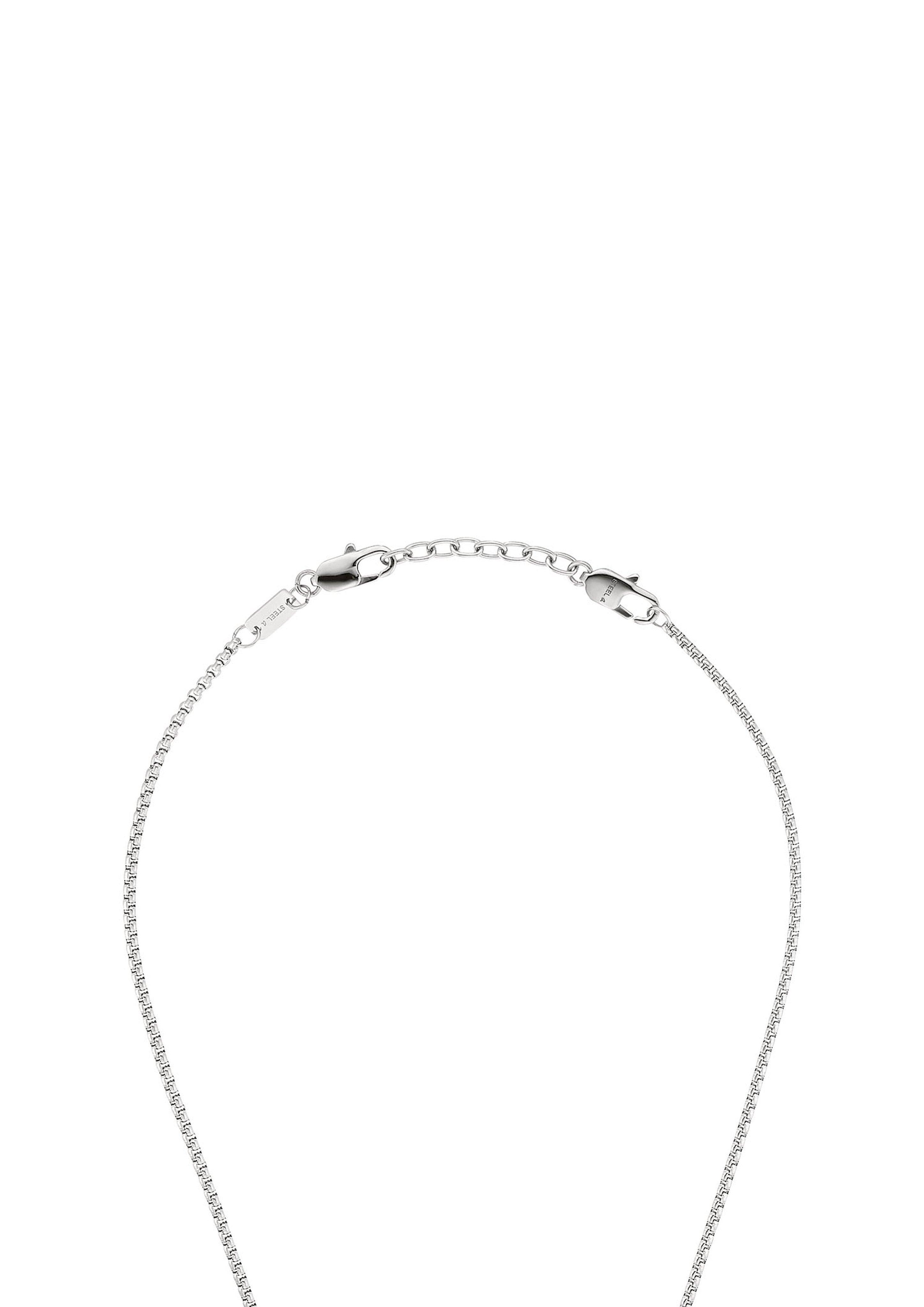 s.Oliver Dog-Tag-Kette mit Kompass-Detail