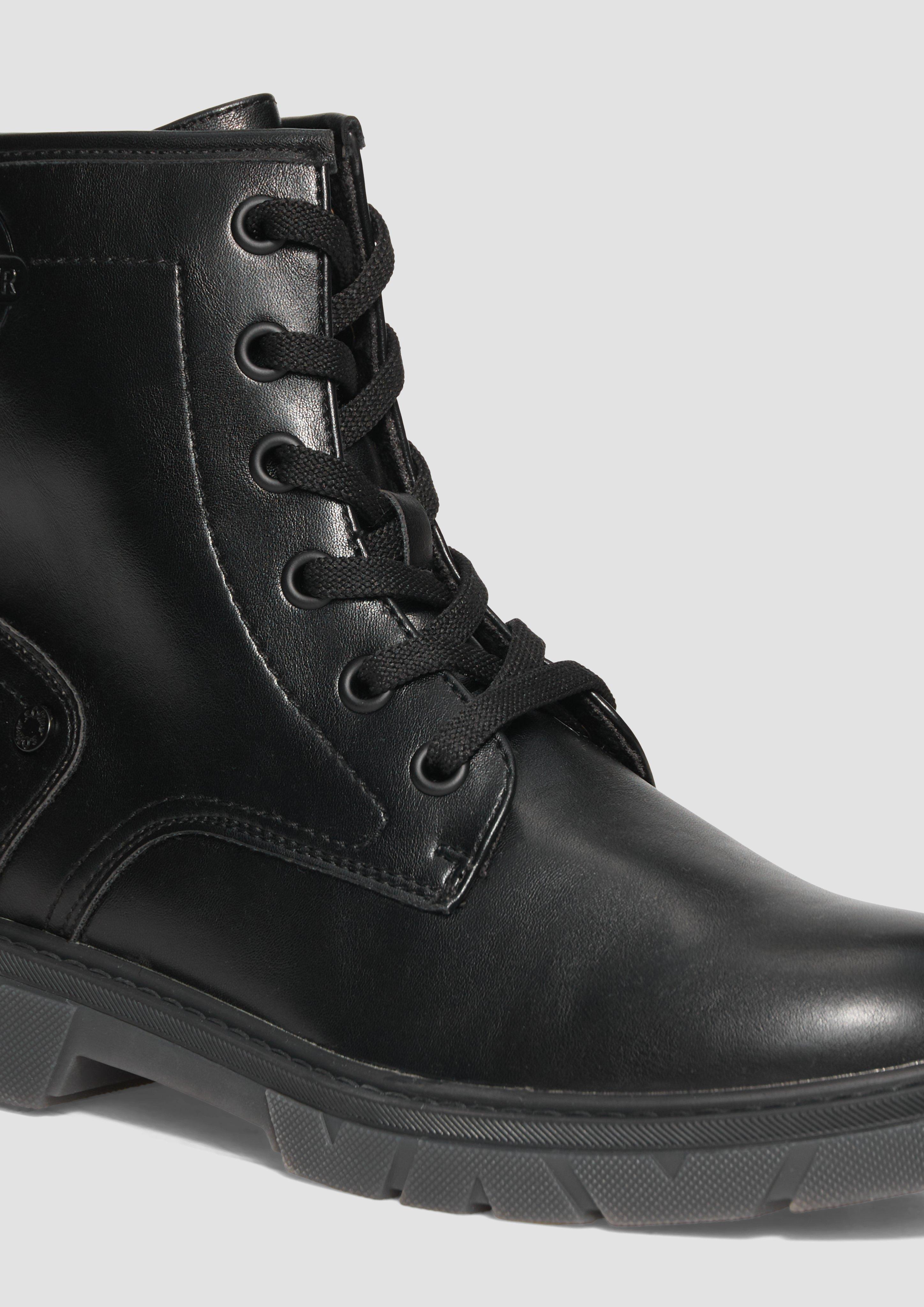 s.Oliver Stiefel mit Schnürung und Reißverschluss