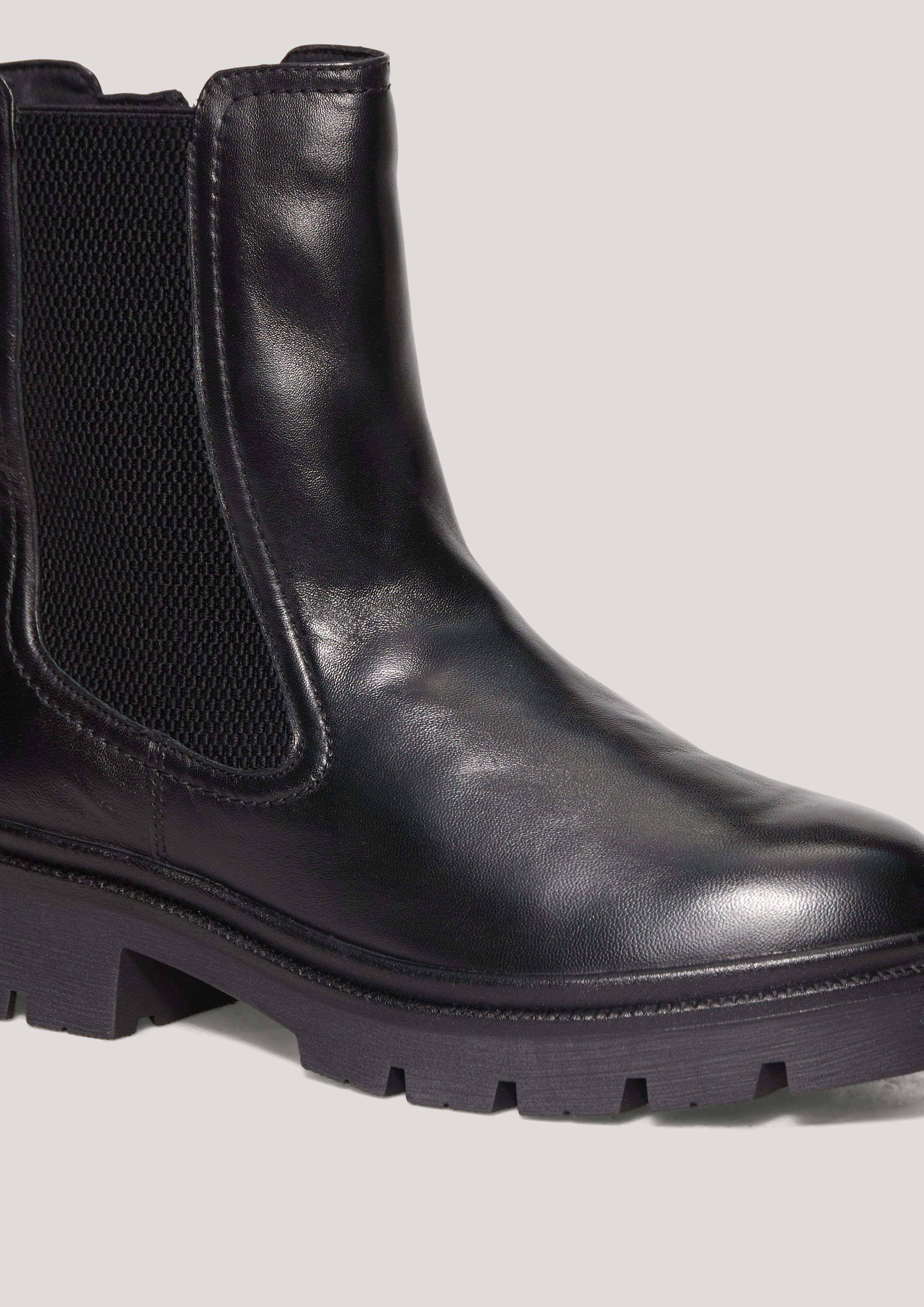 s.Oliver Chelsea Boots aus Schafsleder