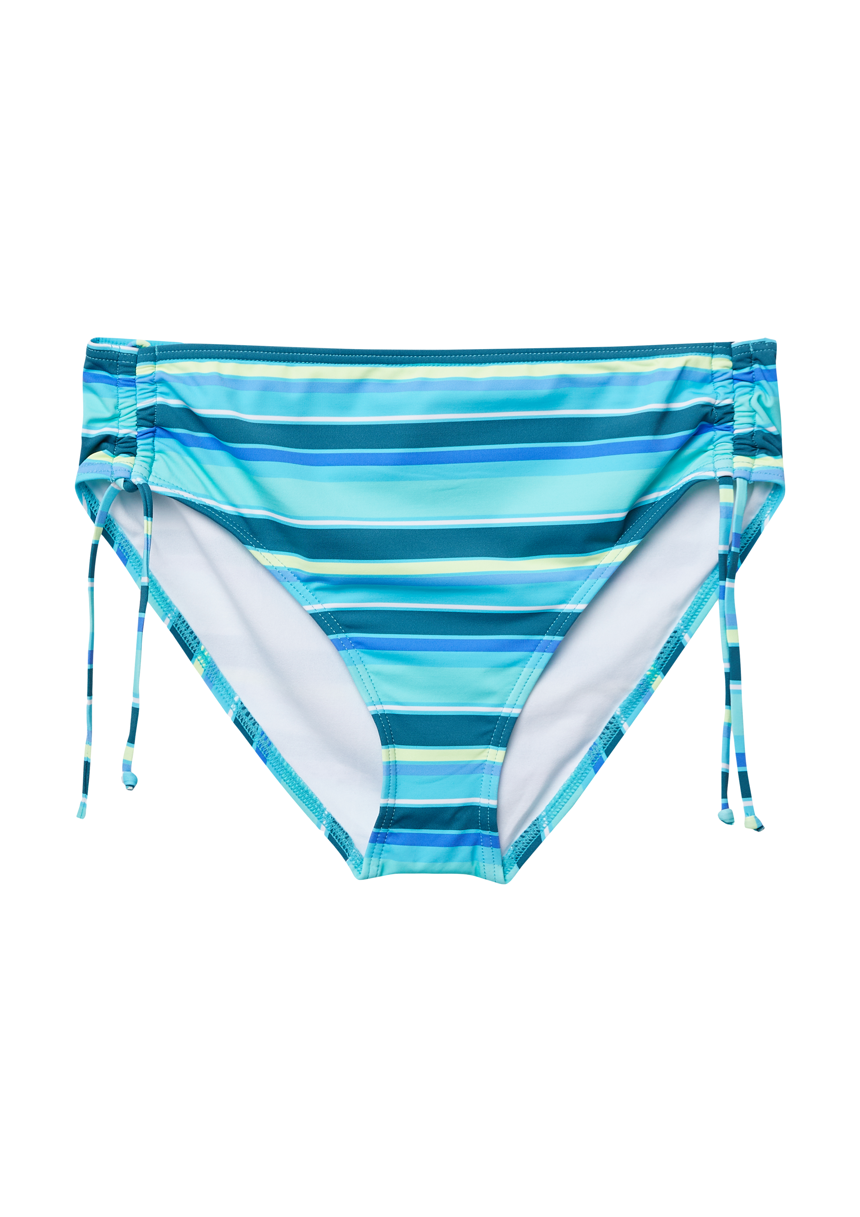 Bikinihose im Streifenprint