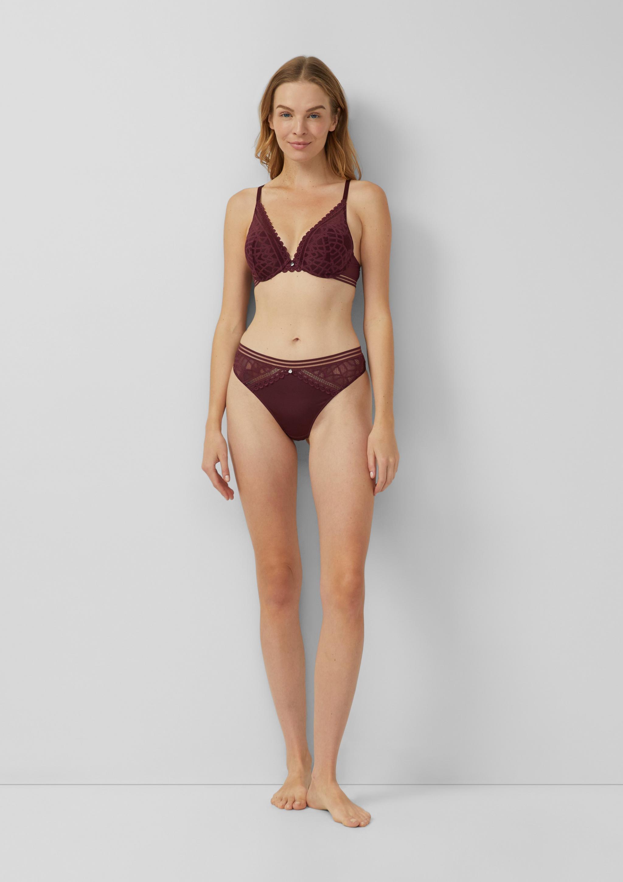Women Push-up bra in red by s.Oliver